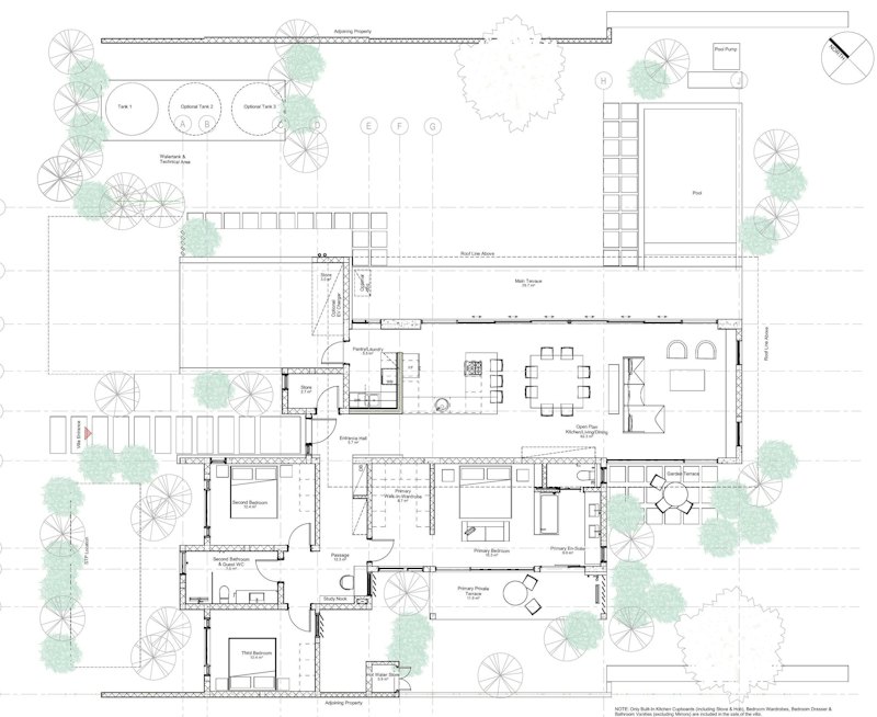 Sales plan, indicative — Amanzi 3ES — 3 bedrooms