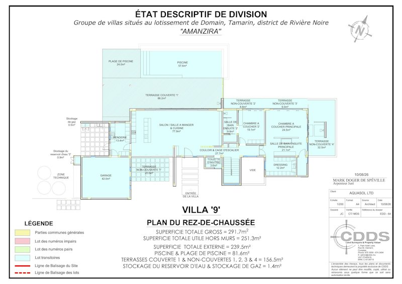 Sales plan, indicative — Villa Ra 4FL — 4 bedrooms