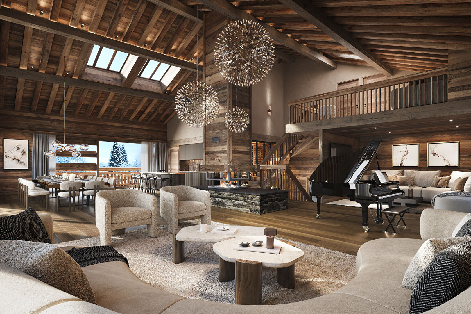 Authentic farmhouse to renovate - Mont Blanc view for sale in Megeve