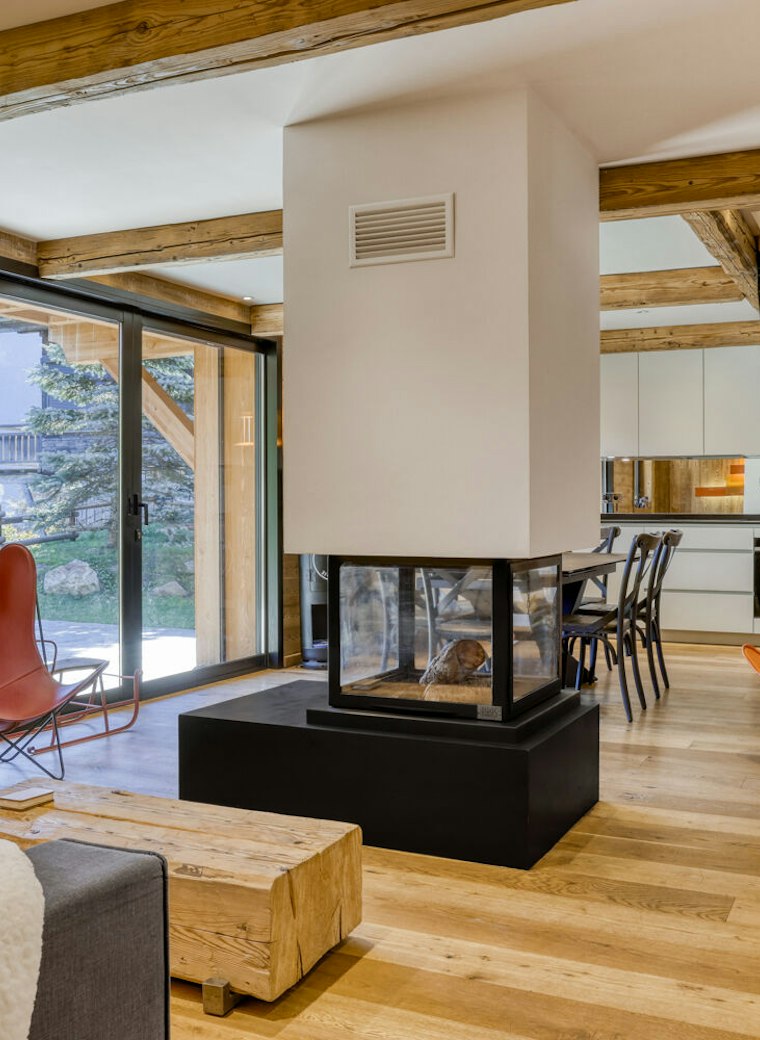 Modern chalet - 3 bedrooms - Facing Mont Blanc for sale in Saint-Gervais Mont-Blanc