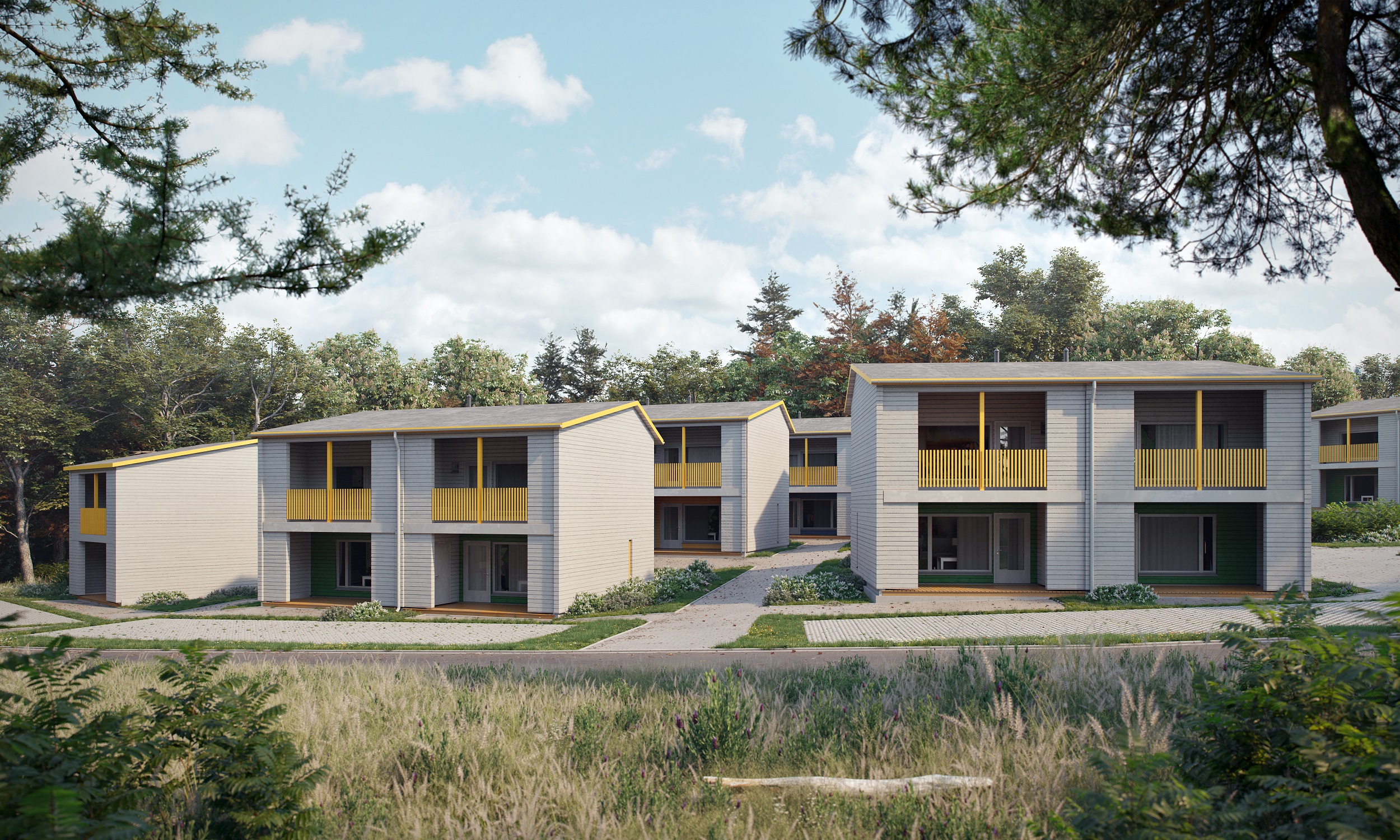 Asuntokohteen julkisivu, PIRTTIVUORENKUJA 12-14, 20900 TURKU