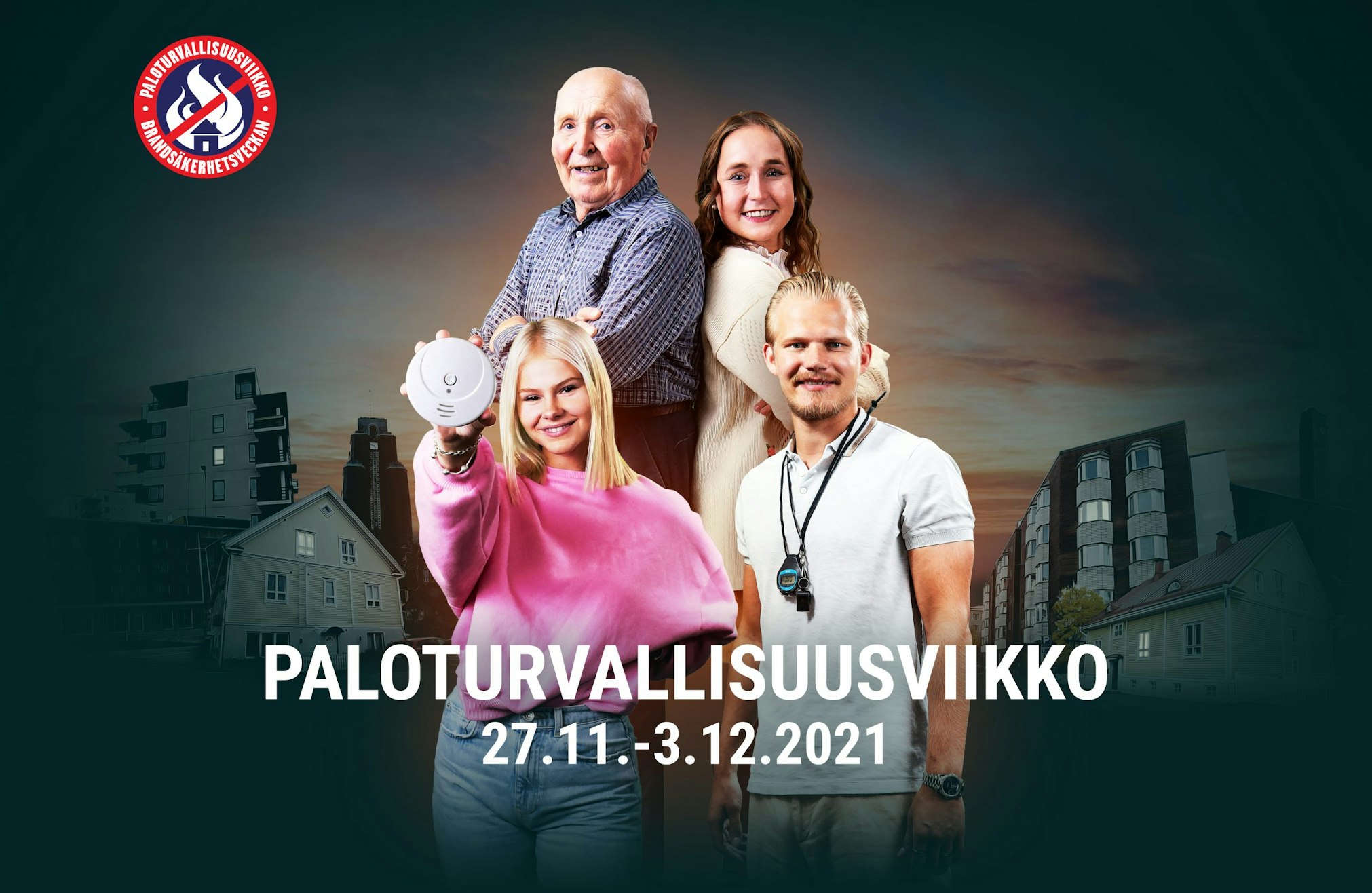 Paloturvallisuusviikko 27.11.–3.12.2021. 