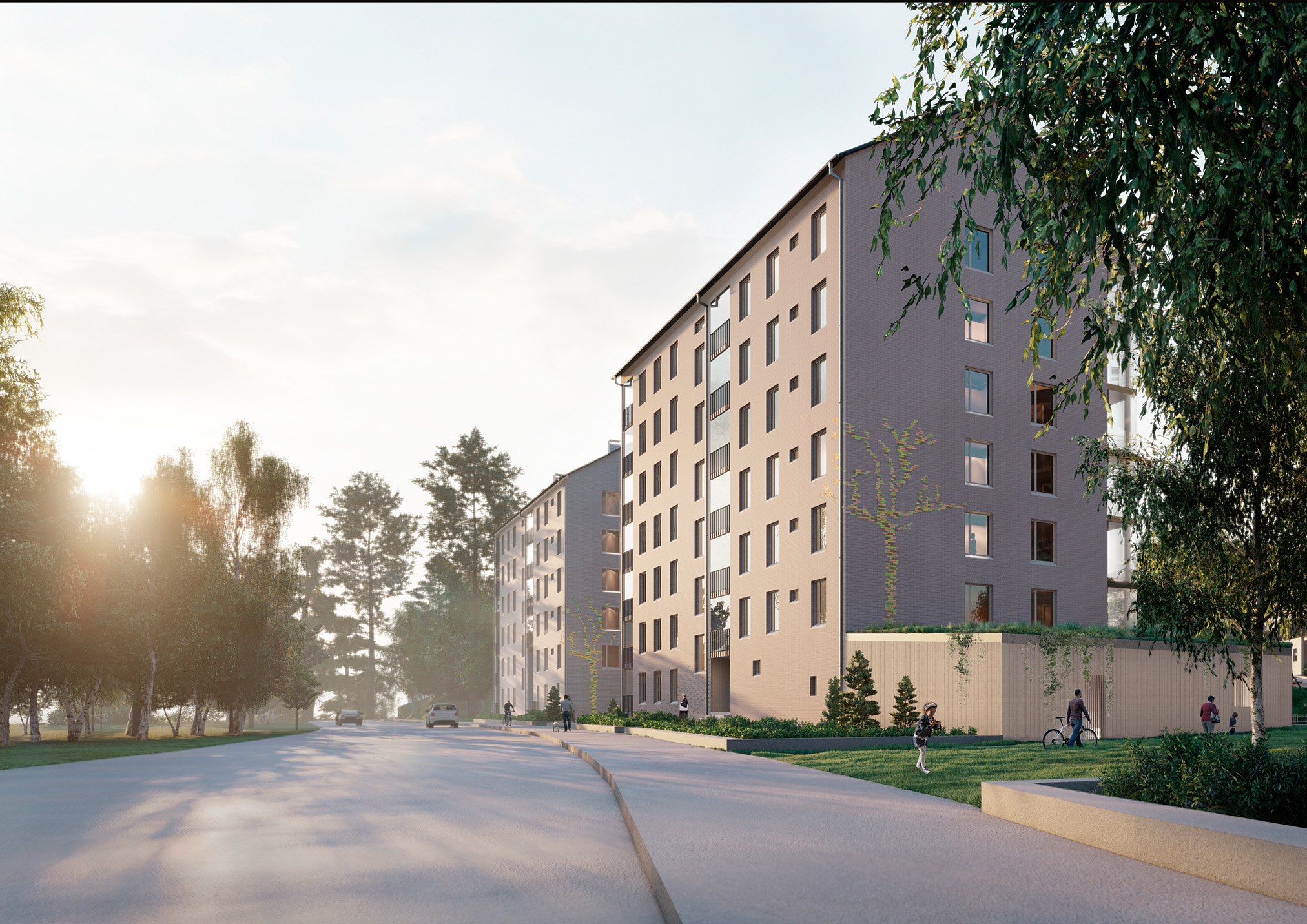 Asuntokohteen julkisivu, KUNNALLISSAIRAALANTIE 36, 20810 Turku