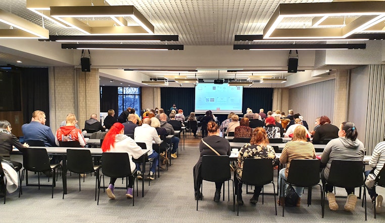 Asukasneuvoston vaalikokous, arkistokuva 24.3.2022.