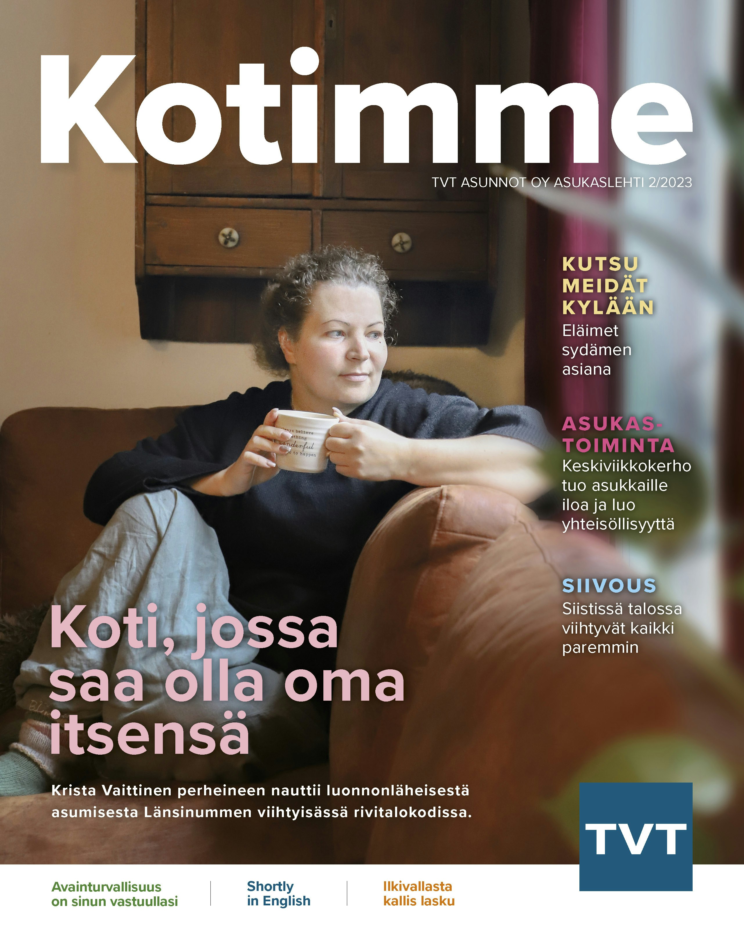 Kotimme-lehden 2/2023 kansi.