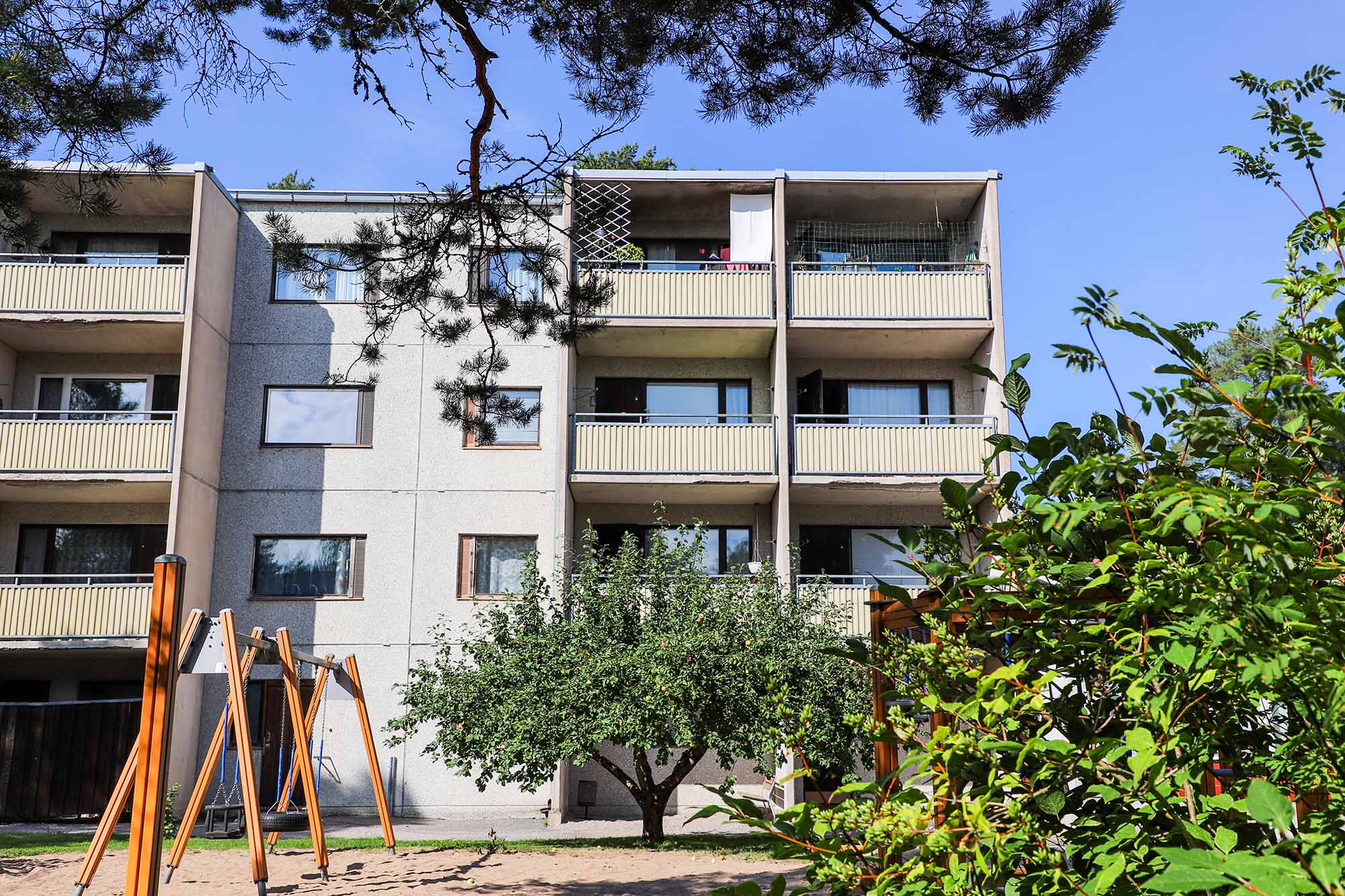 Asuntokohteen julkisivu, JÄKÄRLÄN PUISTOKATU 18, 20460 Turku