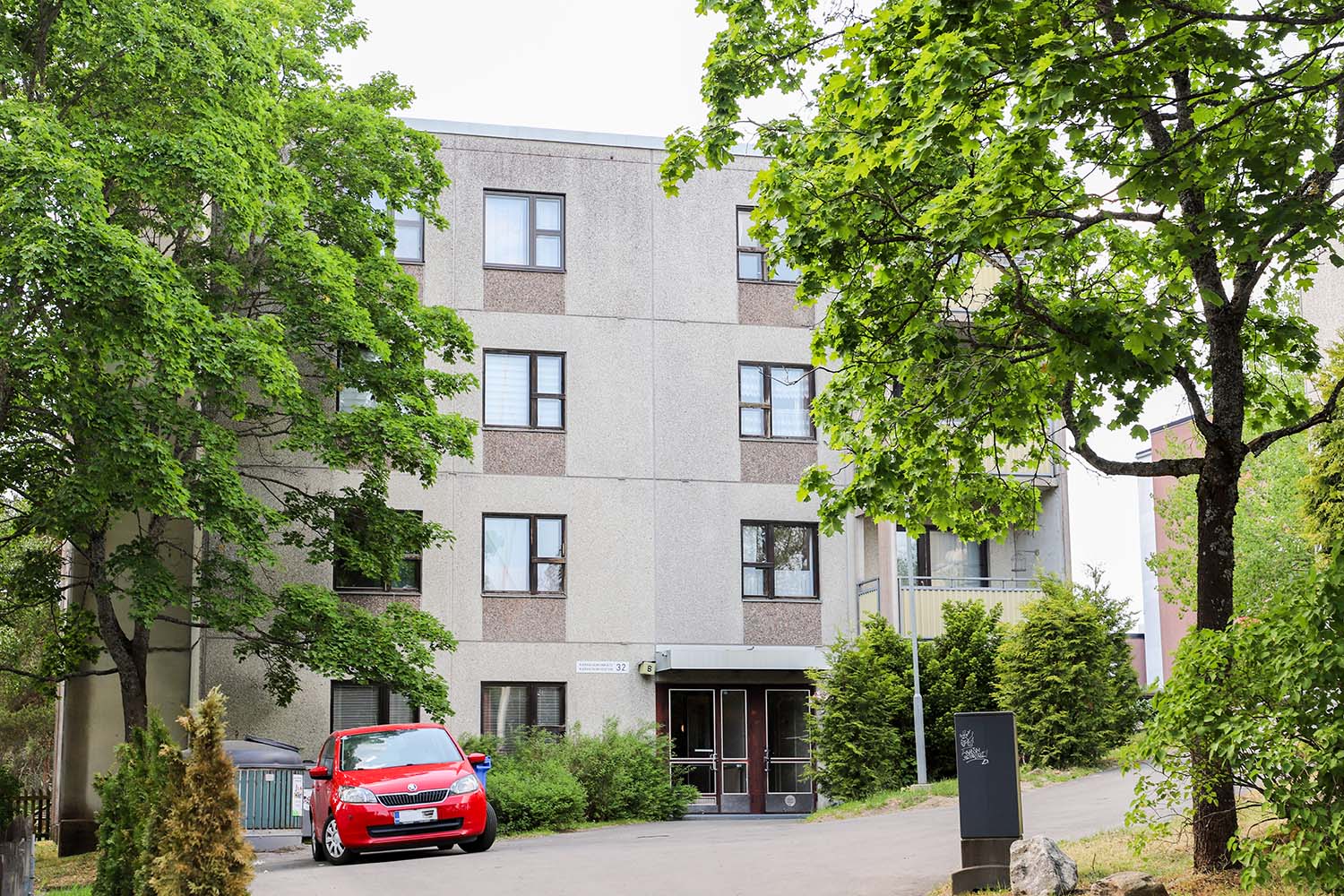 Asuntokohteen julkisivu, KARVATASKUNKATU 32, 20610 Turku