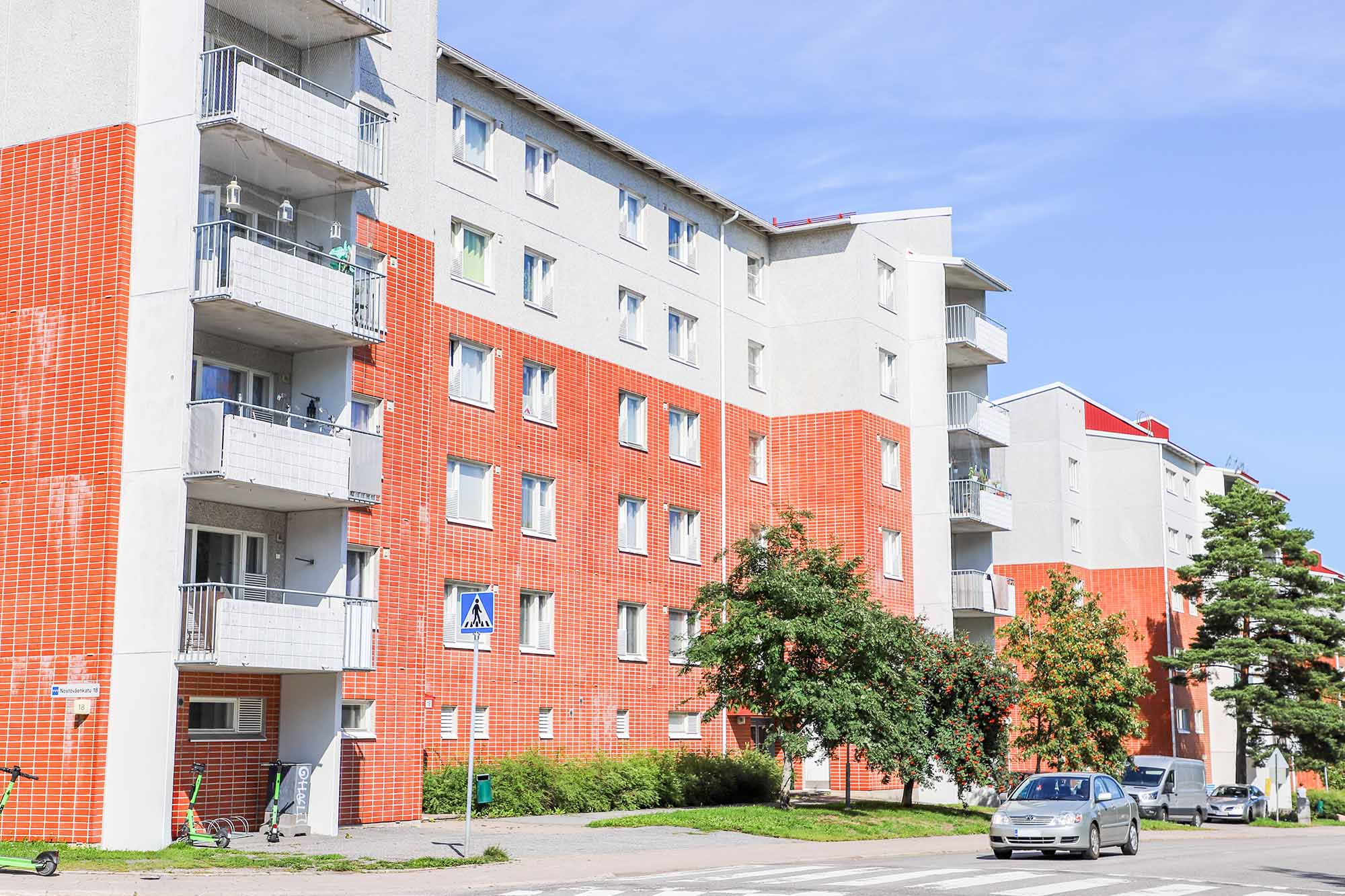 Asuntokohteen julkisivu, NOSTOVÄENKATU 18, 20360 Turku