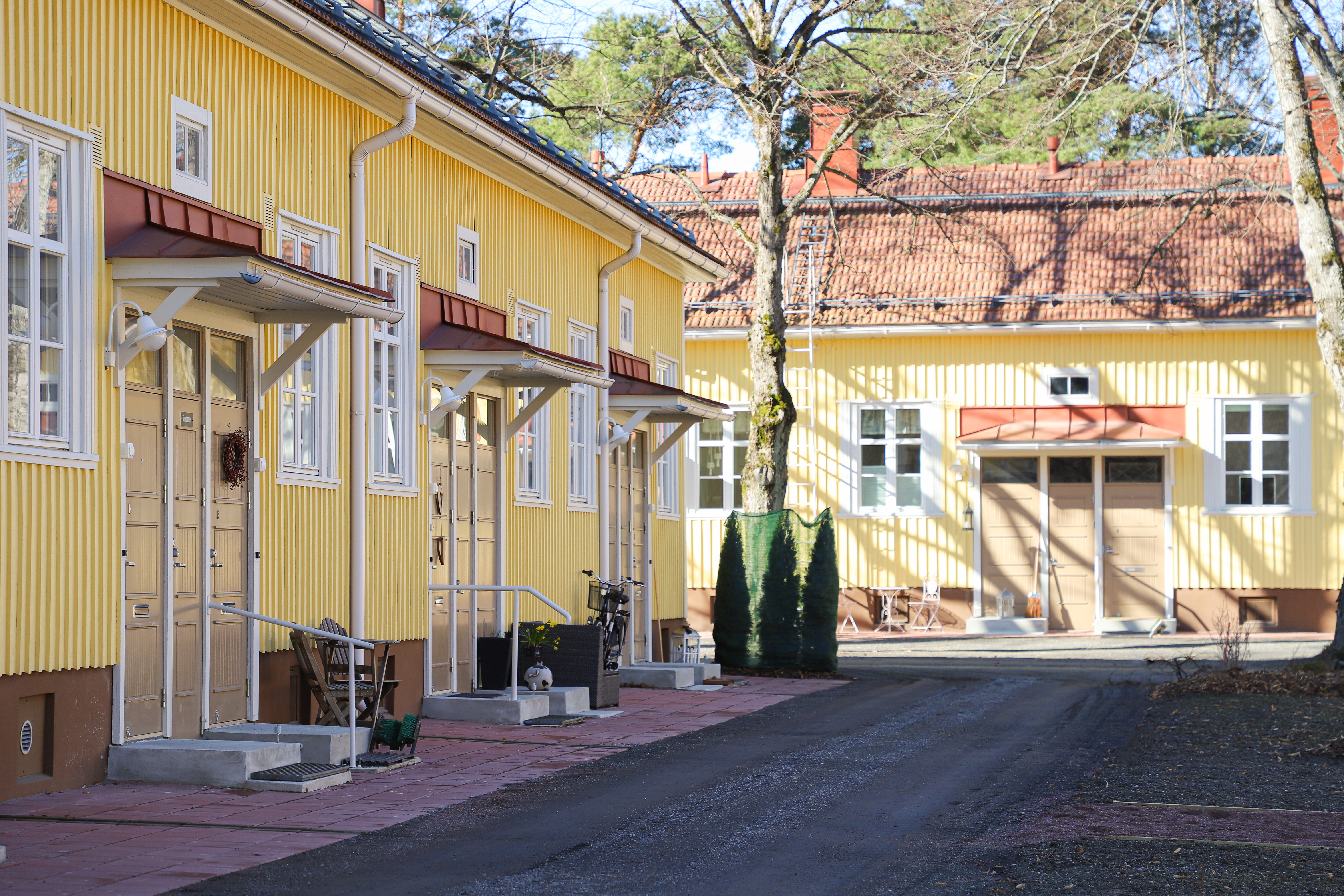 Asuntokohteen julkisivu, KASKENTIE 18 / KURJENMÄENKATU 17, 20720 Turku