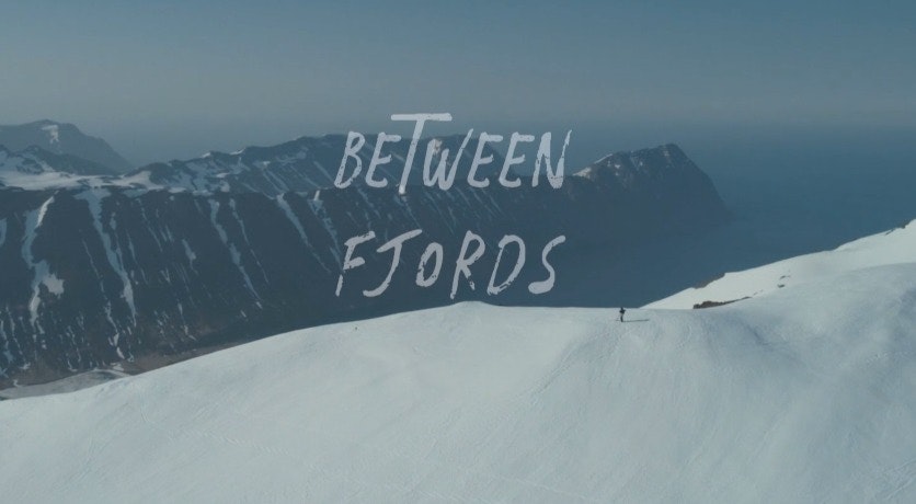 Cover Image for BETWEEN FJORDS. nature,outdoors,peak,mountain range,mountain,slope,sport,snow,snowboarding,piste