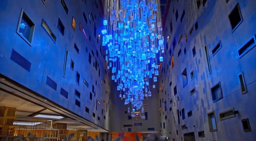 Cover Image for LASVIT - THE SOUNDWAVE. lighting,city,town,building,urban,downtown