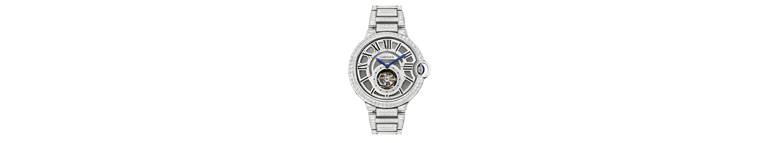 Cartier Extra Large Ballon Bleu Tourbillon Diamond Watch