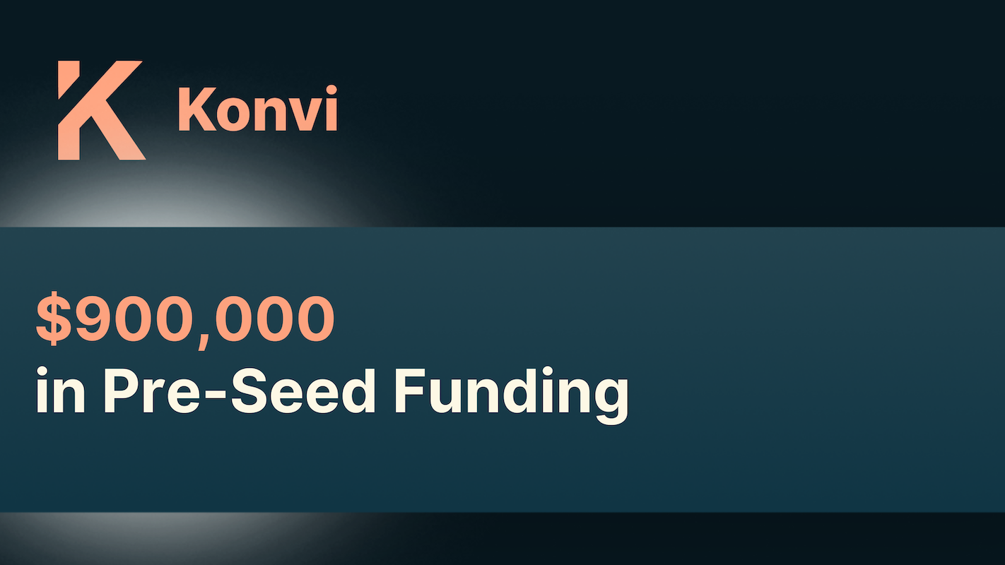 konvi pre-seed funding 