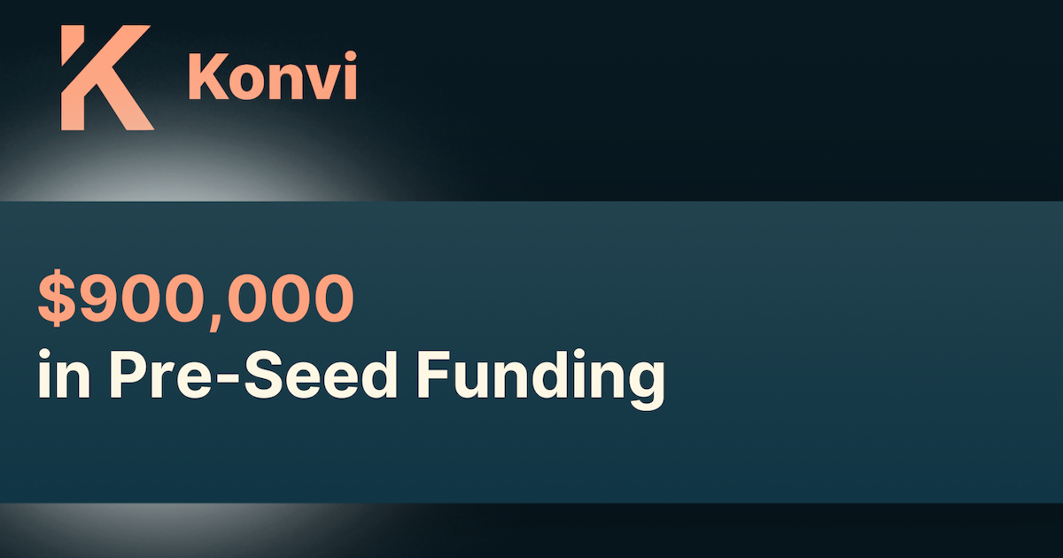 konvi pre-seed funding 