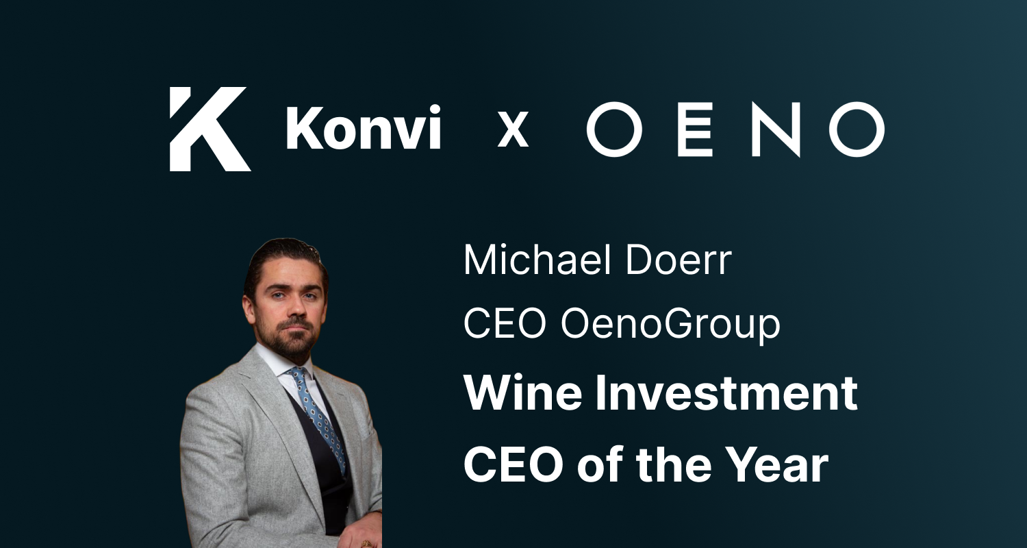 OenoGroup CEO Michael Doerr Konvi Collaboration