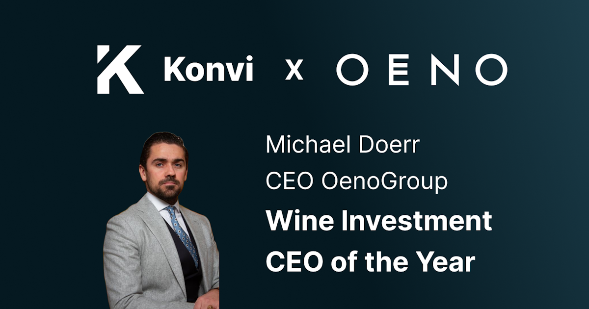 OenoGroup CEO Michael Doerr Konvi Collaboration