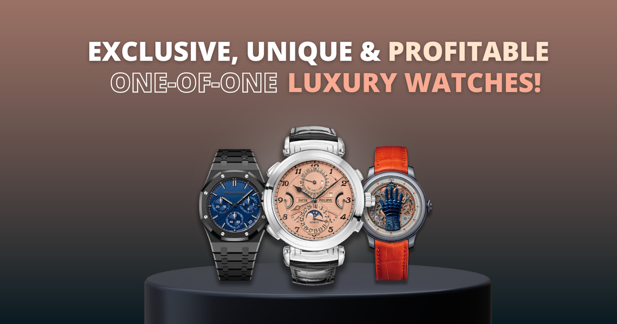 Exclusive Unique and Profitable One of One Luxury Watches Konvi