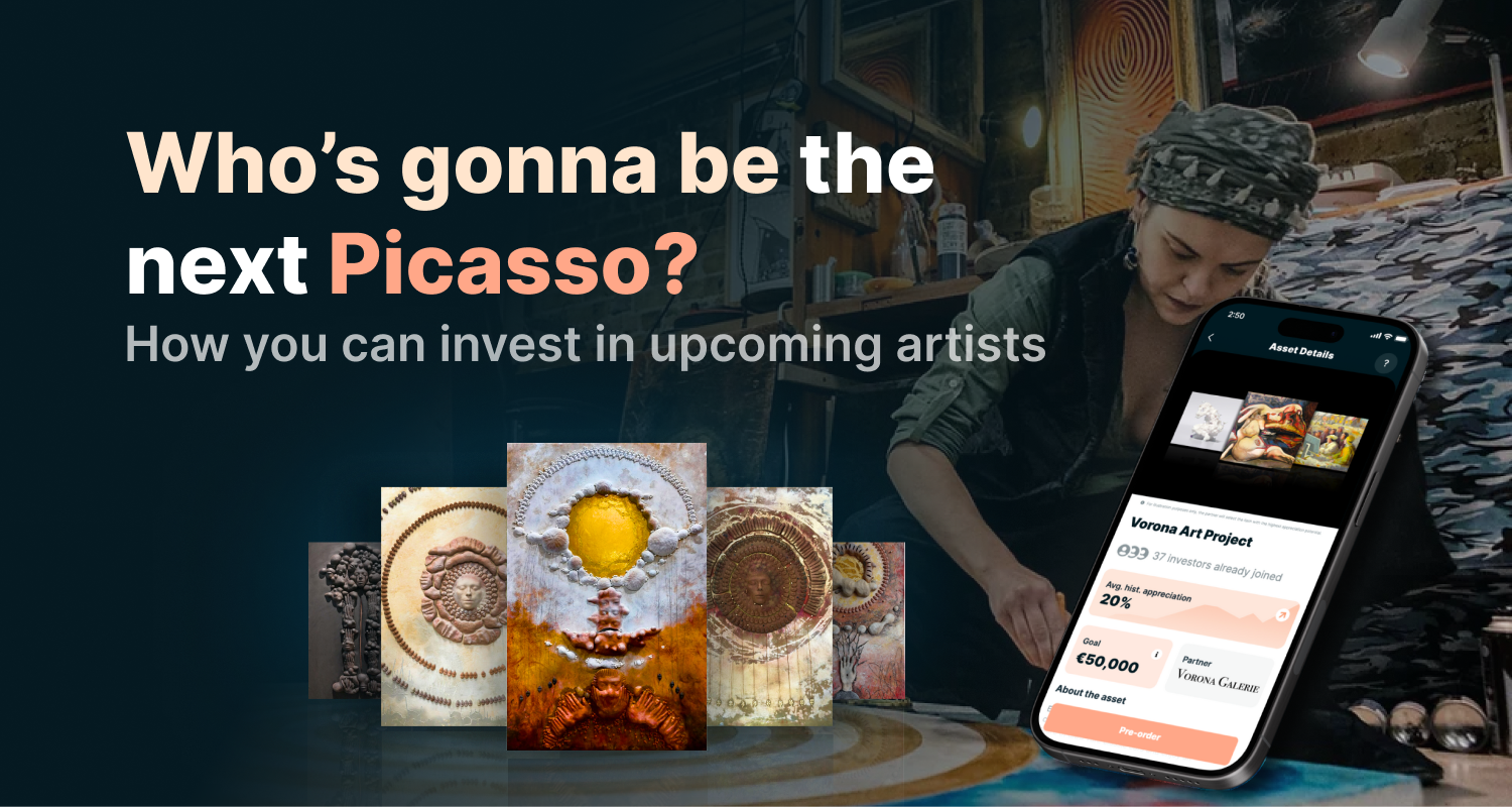Who’s gonna be the next Picasso? How you can invest in upcoming artists