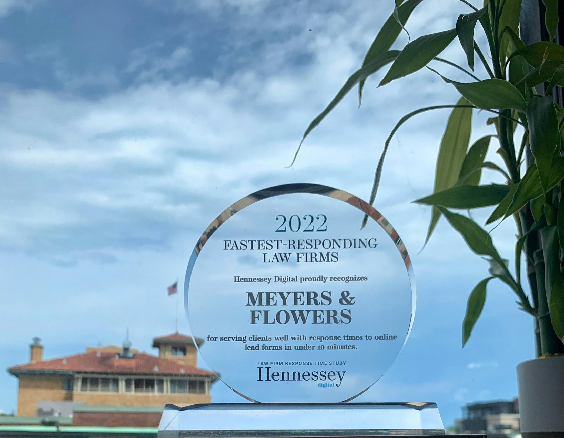 Meyers & Flowers 2022 award