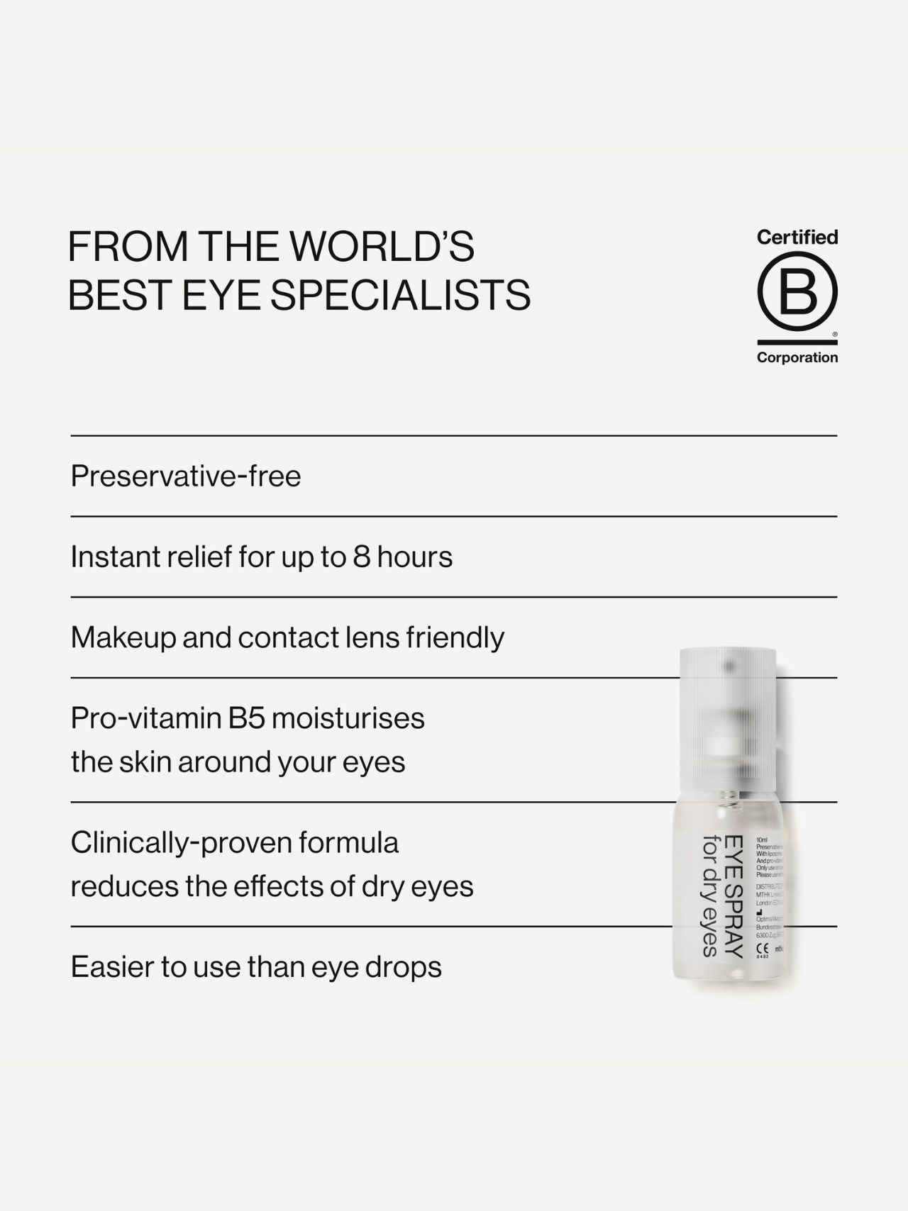 Our PreservativeFree Liposomal Eye Spray The Science