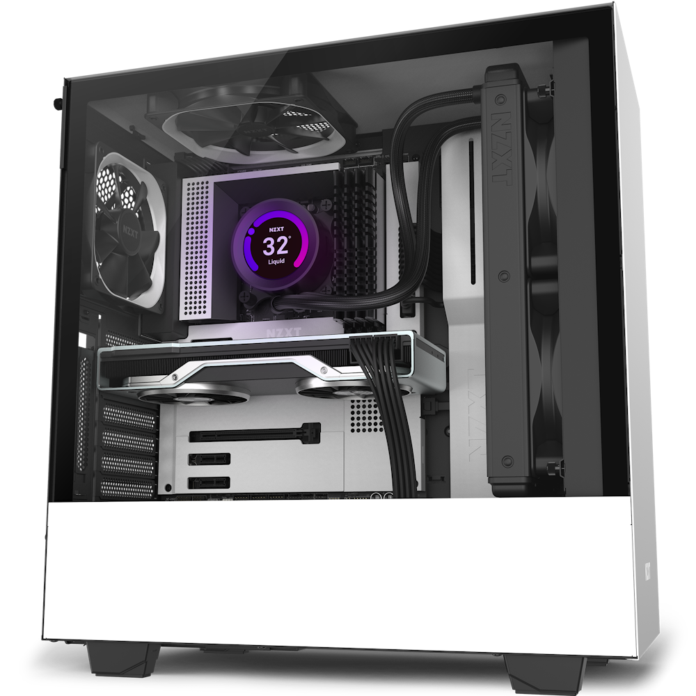 La N7 Z490 de NZXT dévoile sa robe noire ou blanche - GinjFo