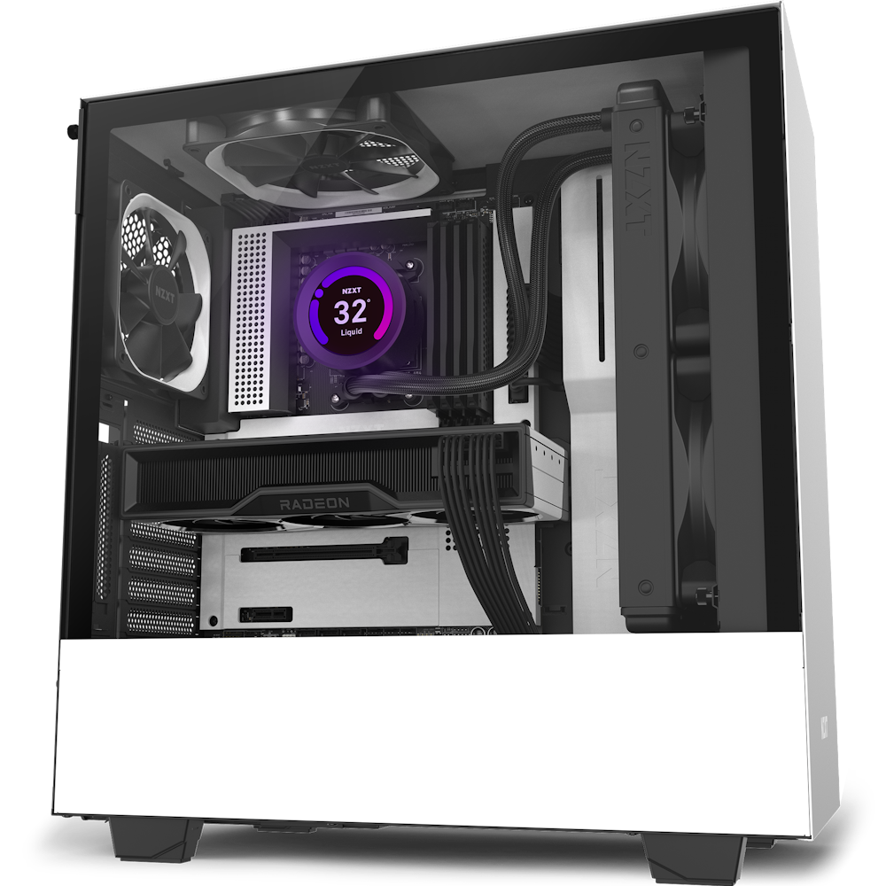 NZXT N7 Z690 - Blanc - Carte mère NZXT sur