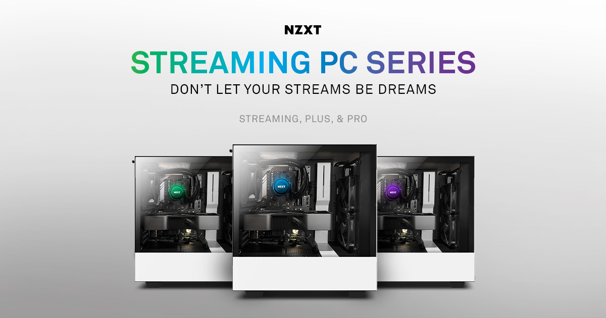 the New NZXT Streaming and H1 Mini Series