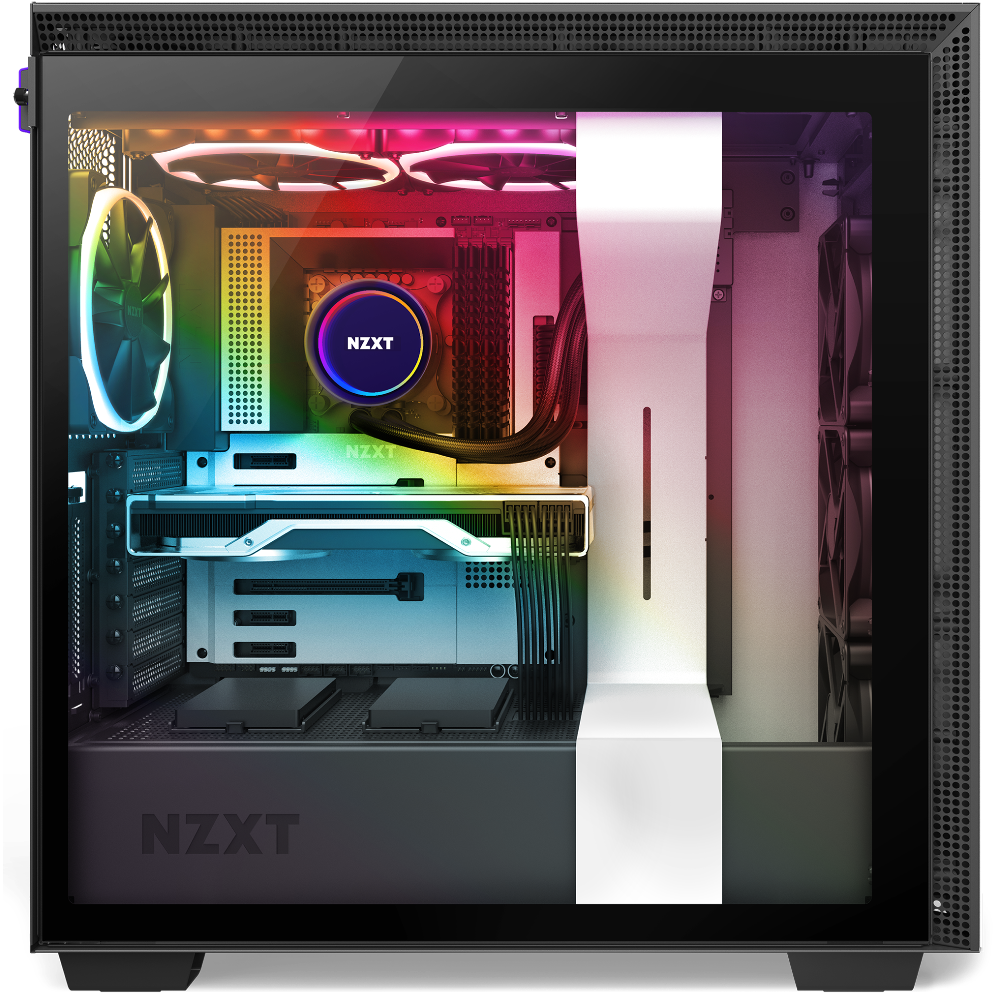 NZXT RL-KRX63-R1 système de refroidissement d'ordinateur Processeur  Refroidisseur de liquide tout-en-un