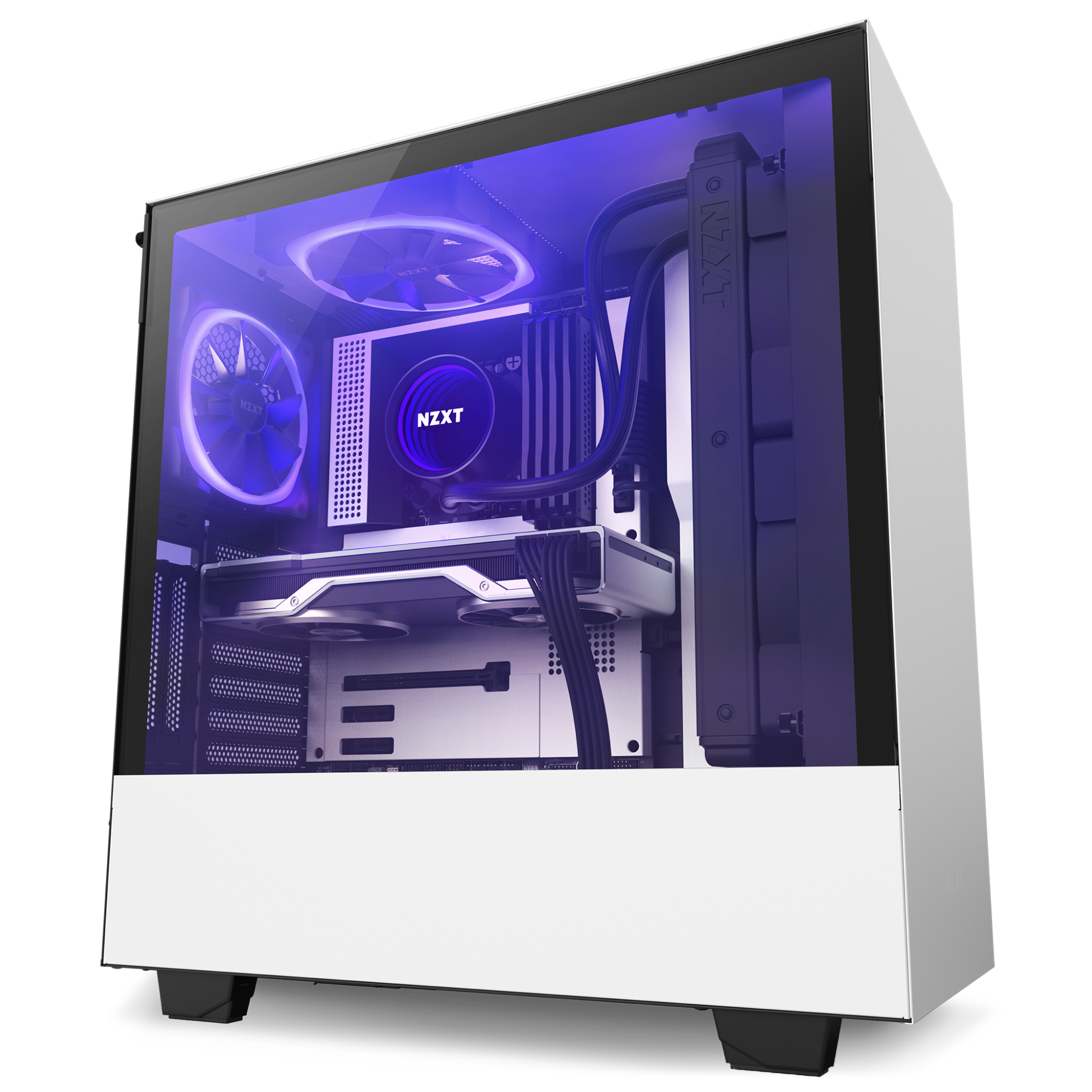 ▷ NZXT Aer RGB 2 Carcasa del ordenador Ventilador 14 cm Blanco 2 pieza(s)