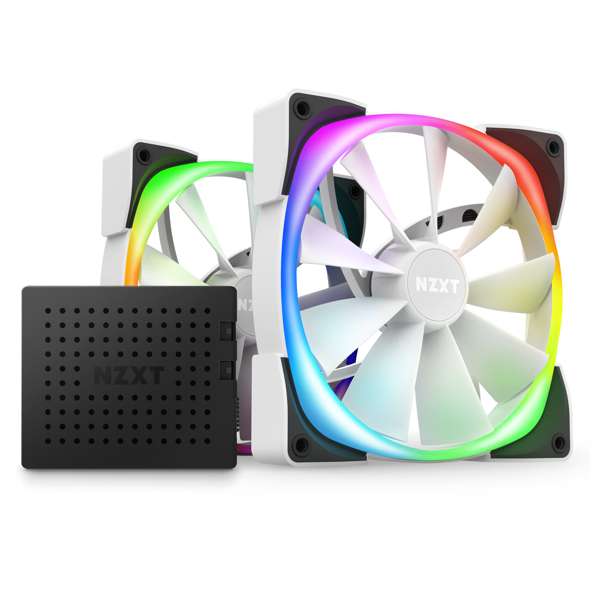 NZXT Aer RGB 140 mm Triple Pack - Ventilateur boîtier - Garantie 3 ans LDLC