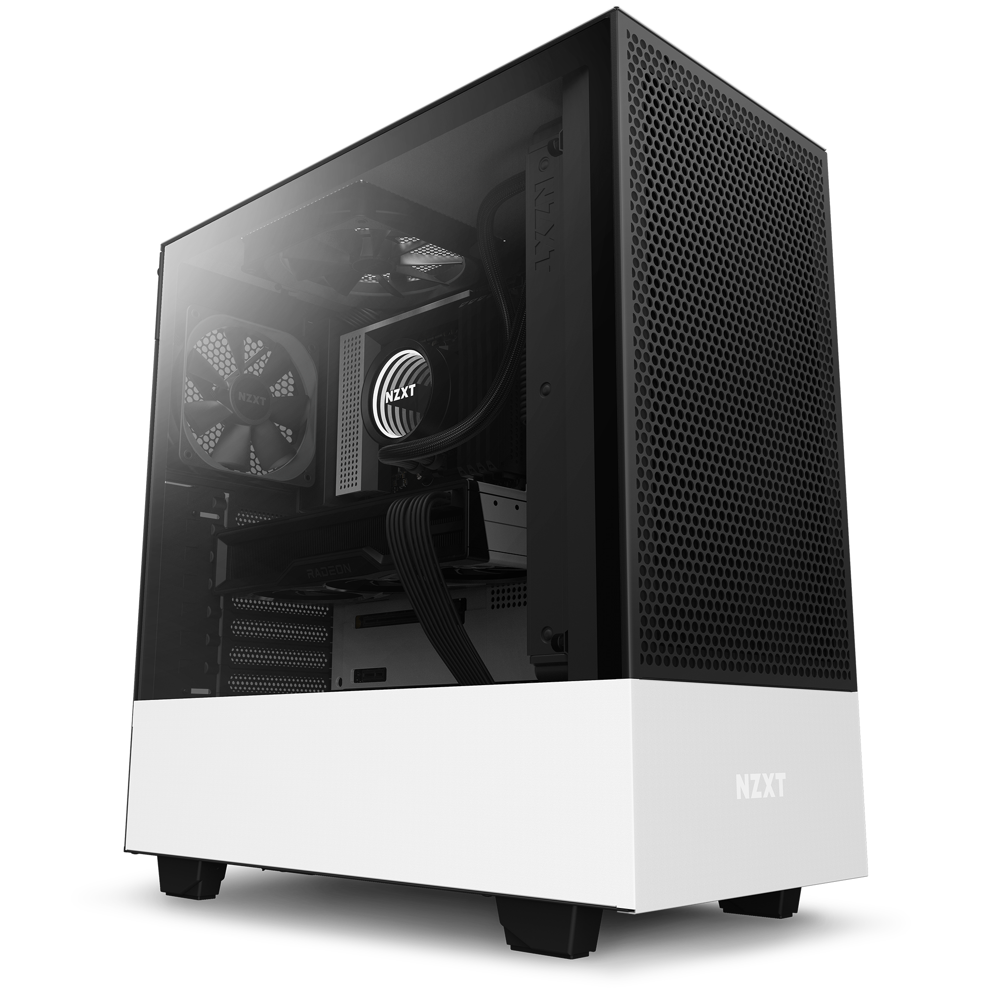 NZXT Changed The Game!, H5 Flow Gaming PC Build, T120 Cooler