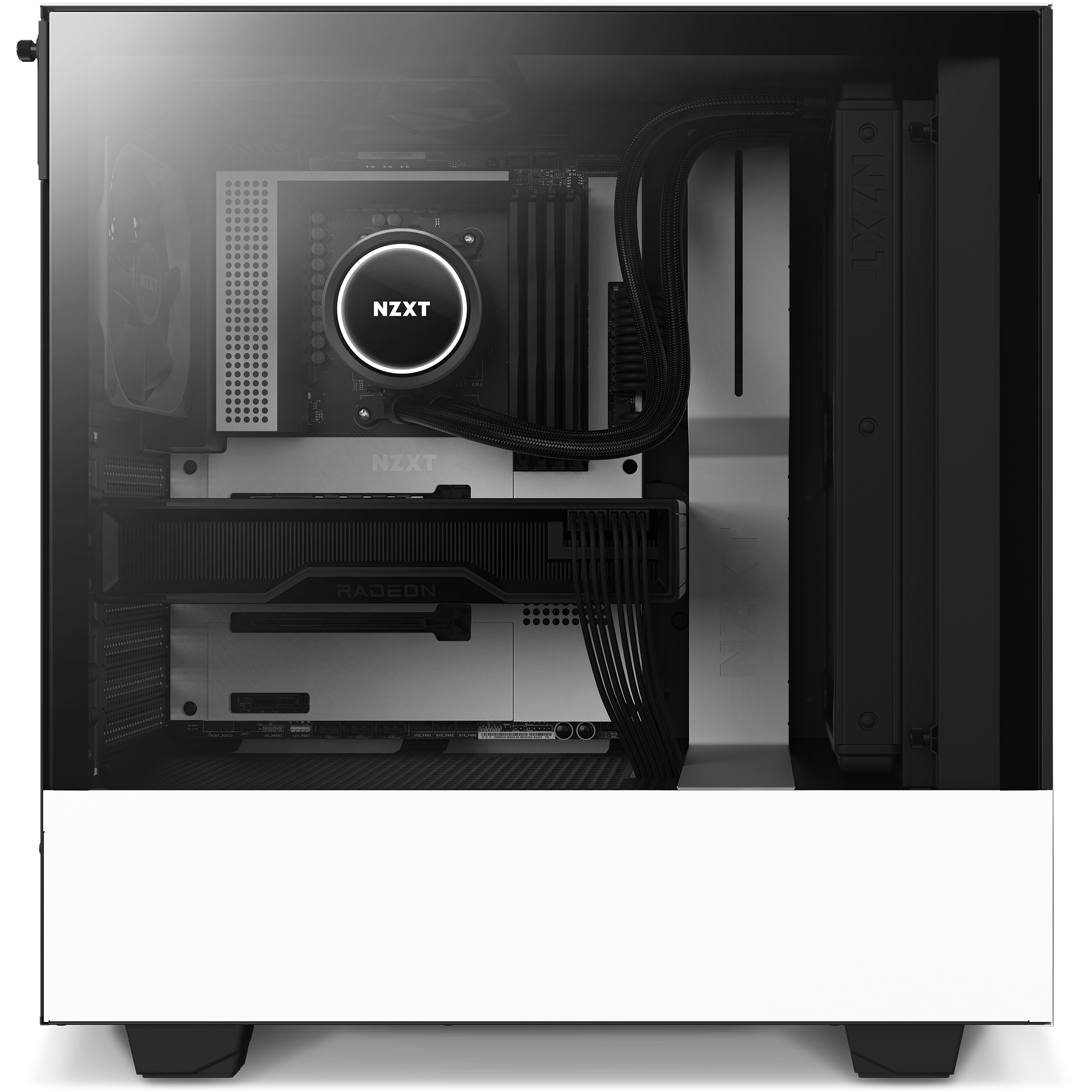 NZXT H5 Flow Blanc - Pc Gamer Casa