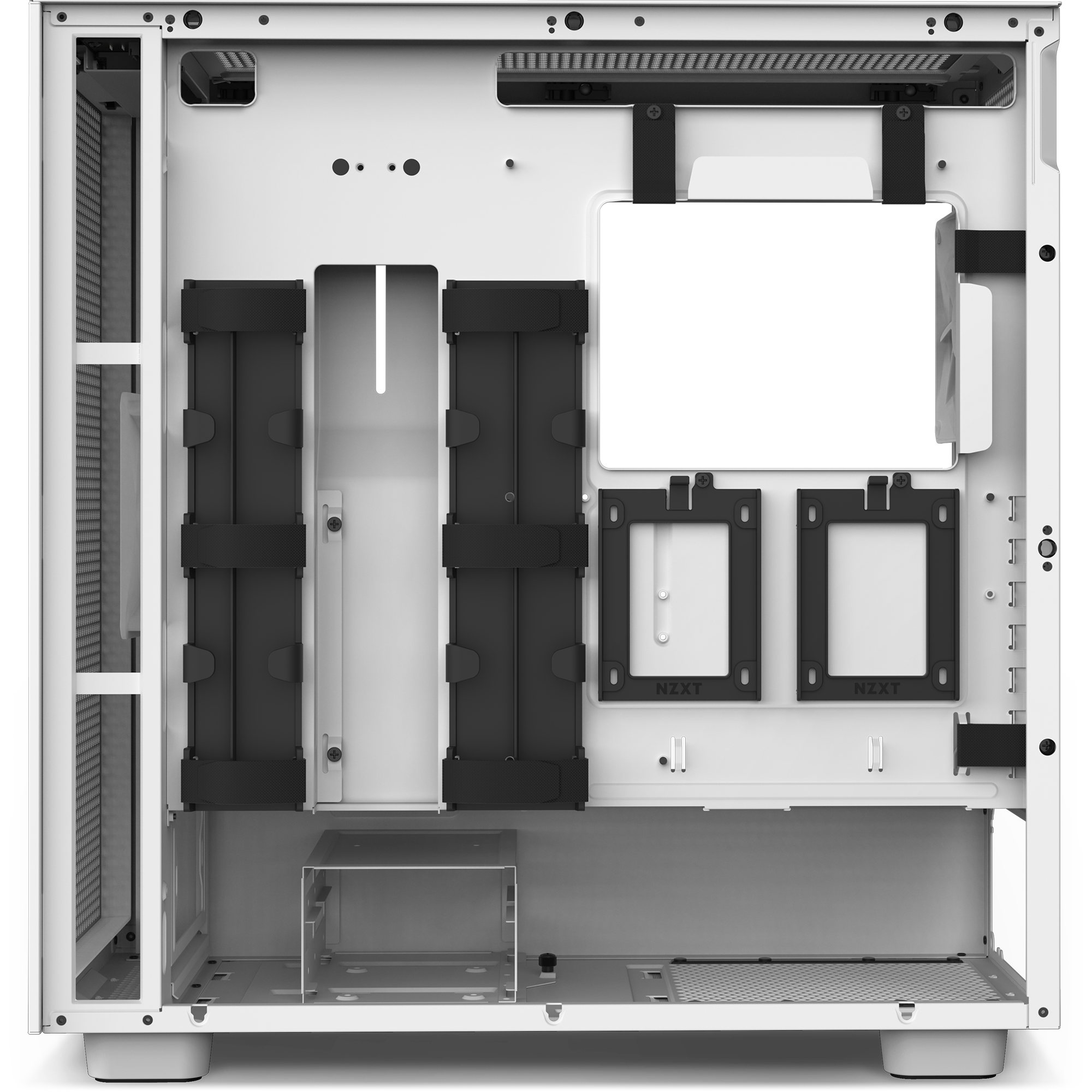 NZXT H7 Flow Mid-Tower Airflow (White) - Workstation Maroc