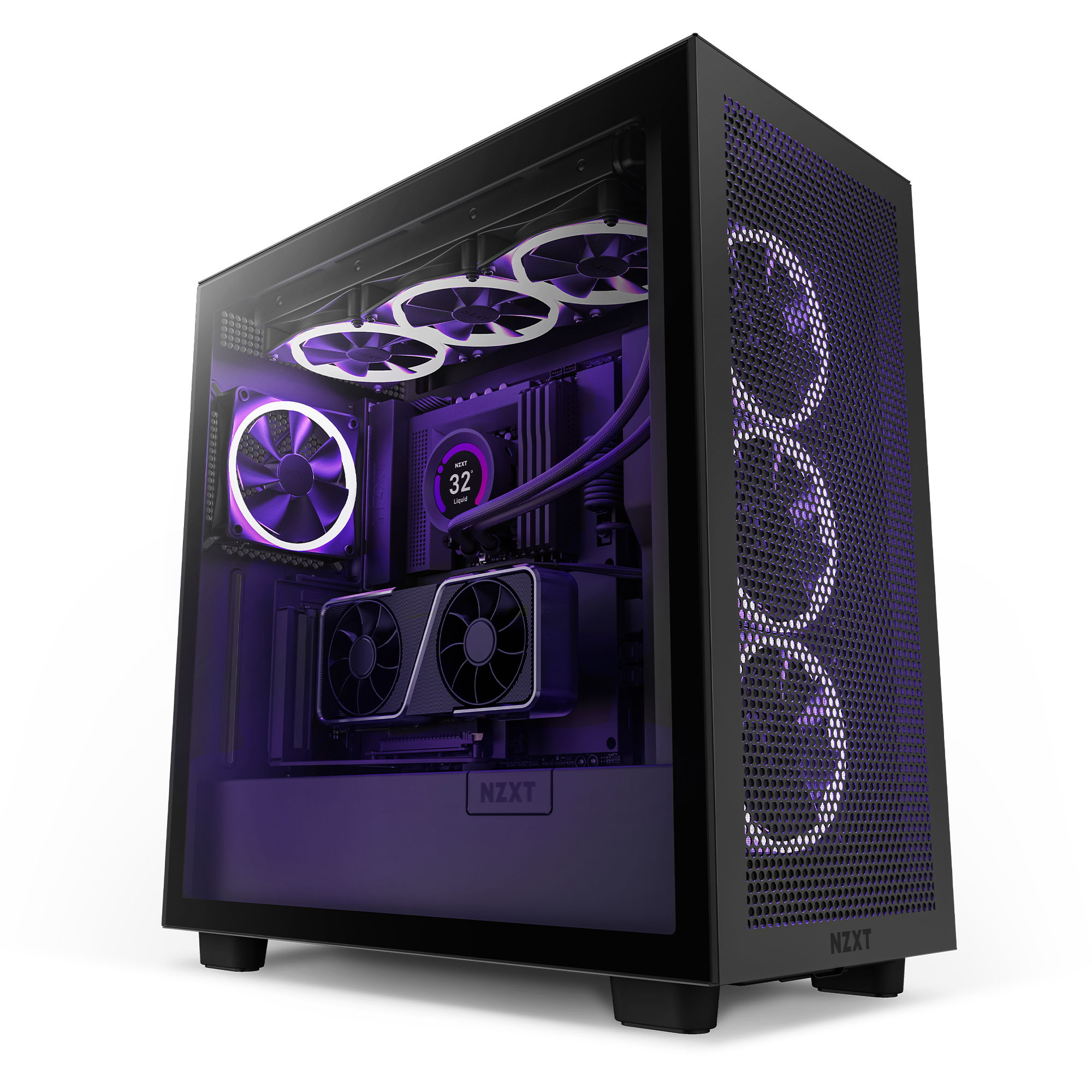 Nzxt H9 Flow Vertical Gpu Build by clubdjmafia - Intel Core i7-13700KF,  GeForce RTX 3080 10GB LHR, NZXT H9 Flow ATX Mid Tower - PCPartPicker