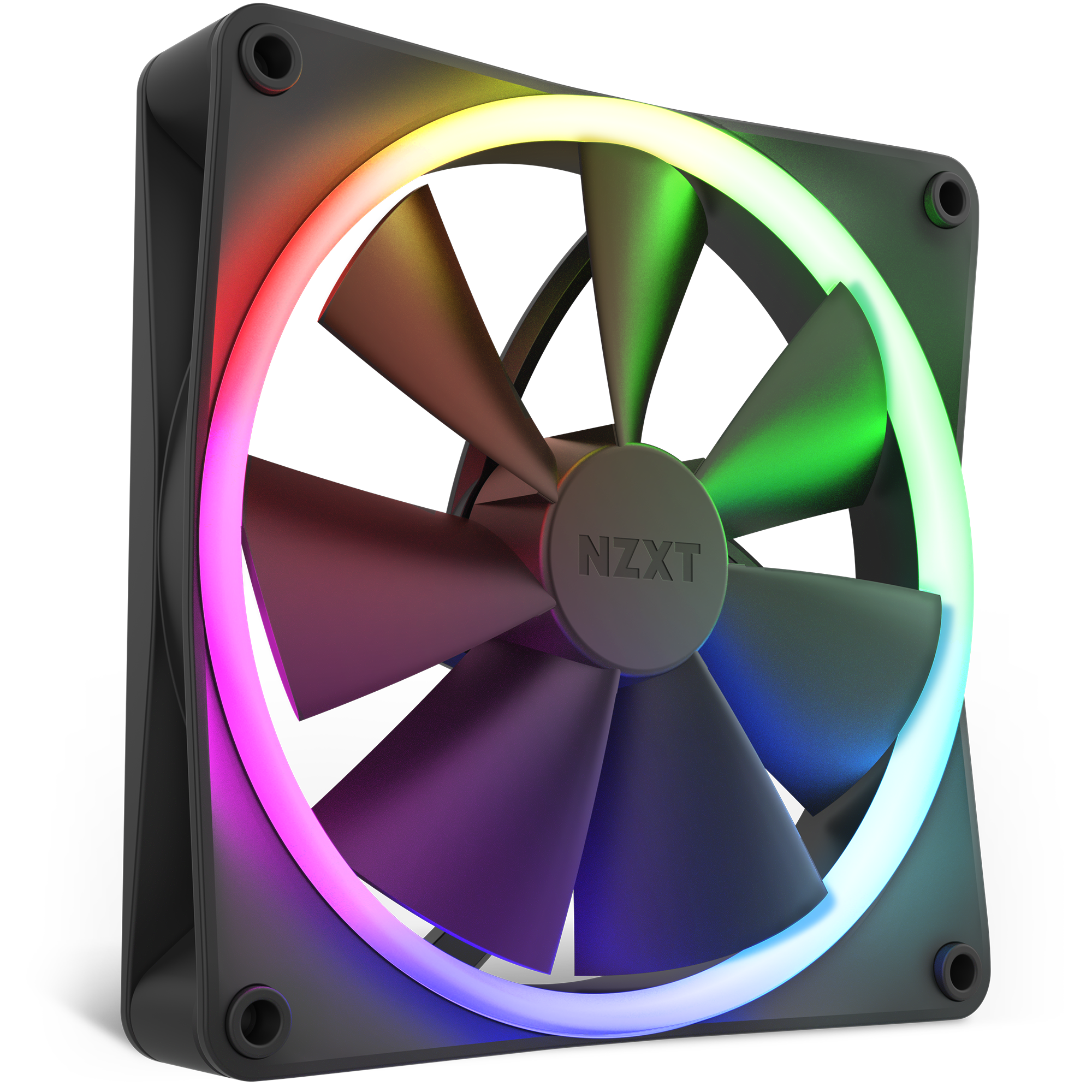 NZXT HF-28140-B1 RGB Ventilateur Boitier PC 140mm avec Quadrimedia