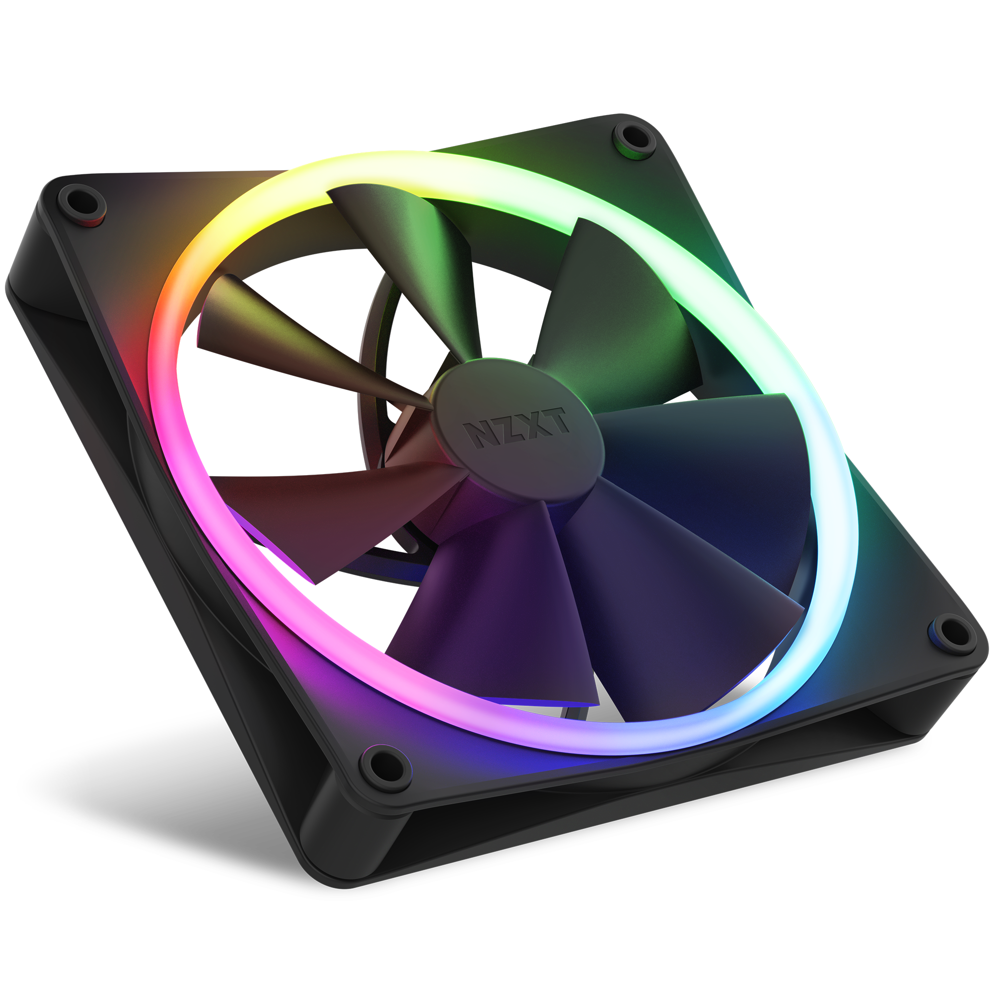 NZXT | F140 RGB | x2パック | 140mm PC冷却ファン