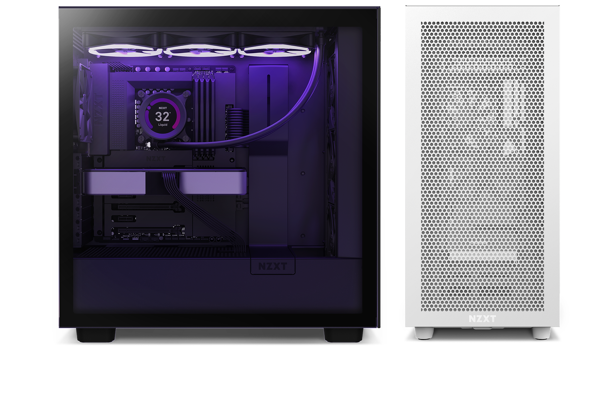 NZXT H7 Flow Midi Tower Black