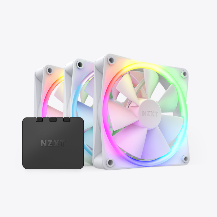 Nzxt - F120 RGB Duo Triple Pack (Blanc) - Ventilateur Pour Boîtier - Rue du  Commerce