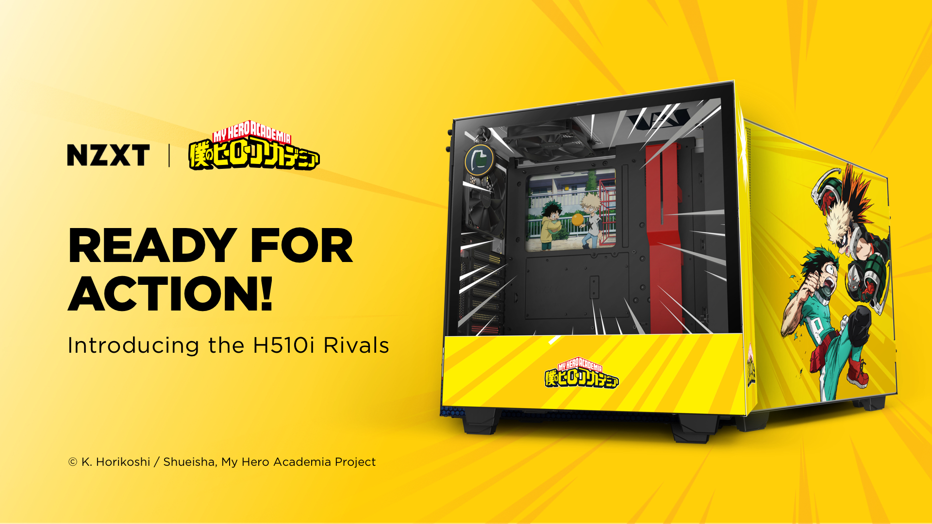 CRFT H510i Rivals on a yellow background 