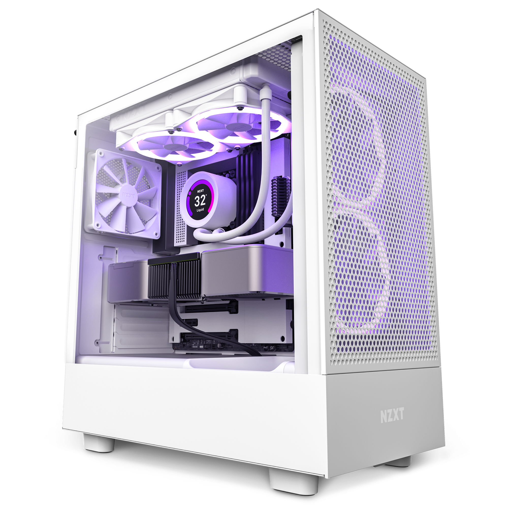 NZXT H9 gaming PC build, Custom loop