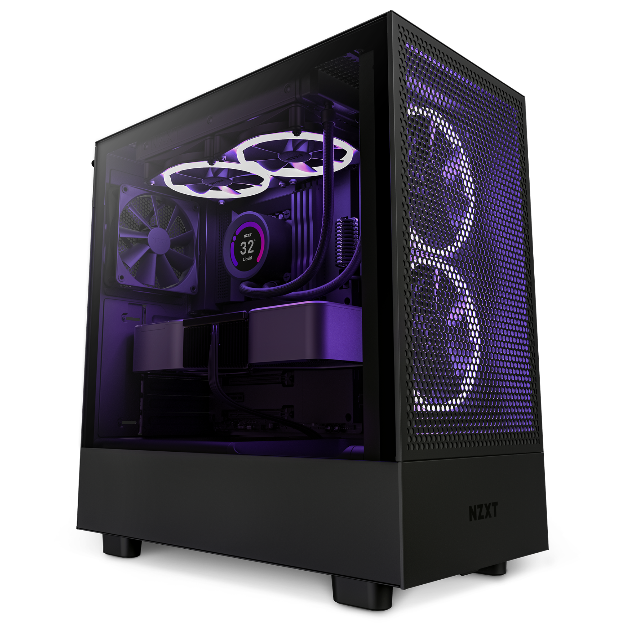 H5 Flow, High Airflow Gaming PC Case, Gaming PCs