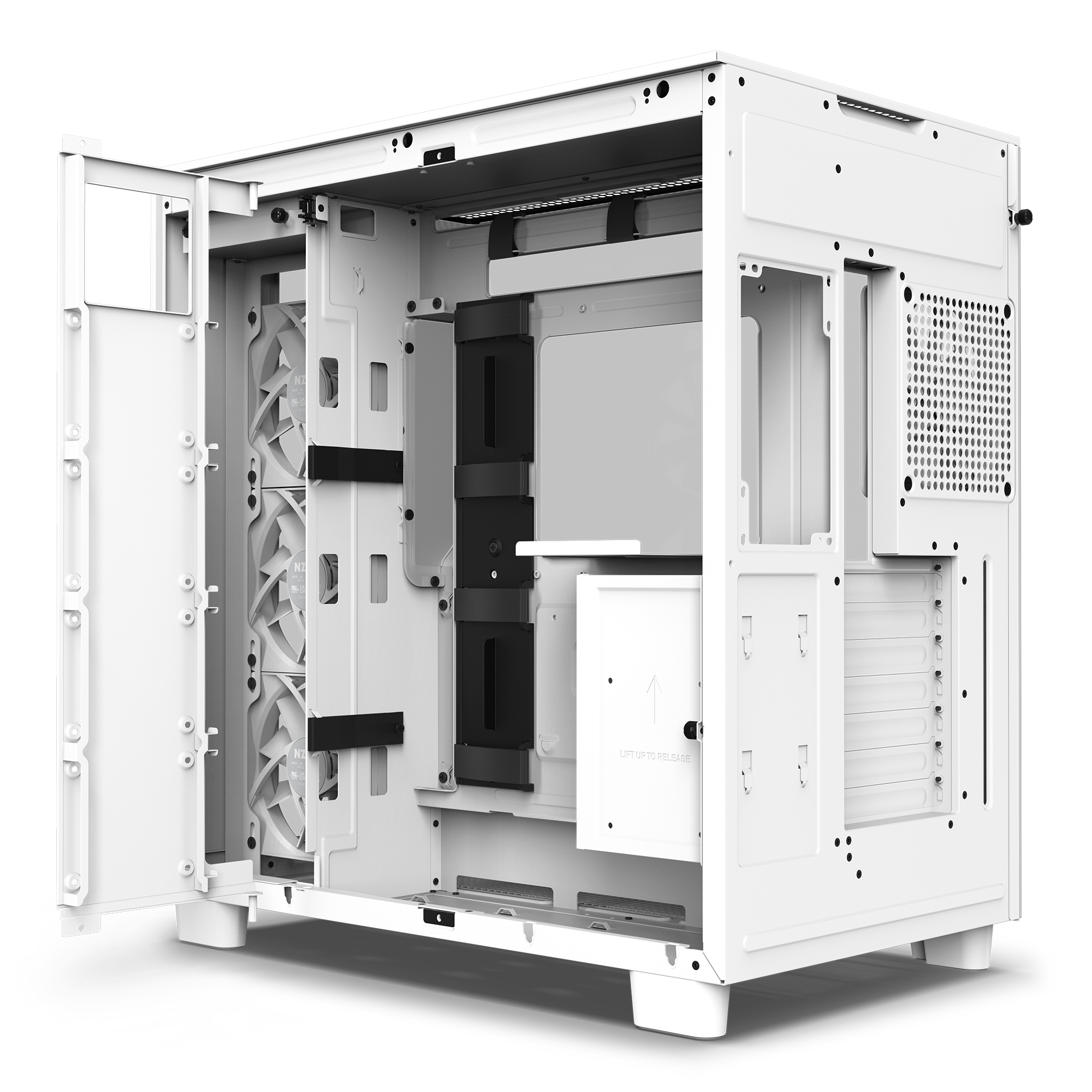 Build NZXT : ELITE H9 White, une configuration gamer toute blanche !