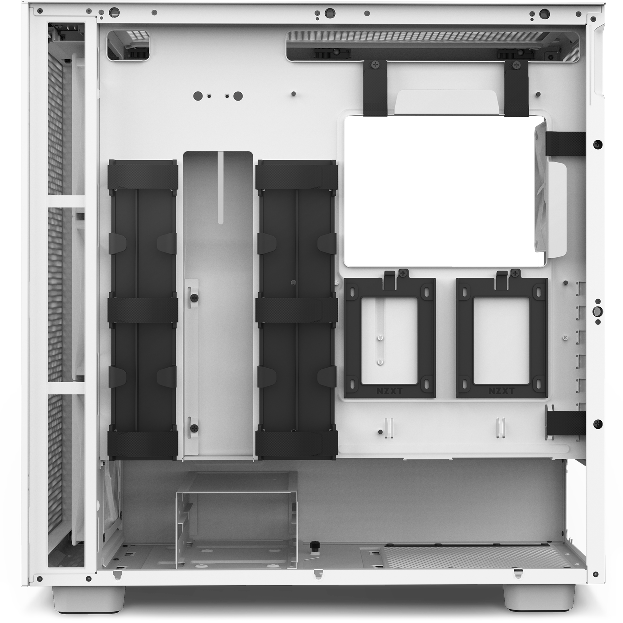 Boitier Moyen Tour E-ATX NZXT H7 Flow avec panneau vitré (Noir) pour  professionnel, 1fotrade Grossiste informatique