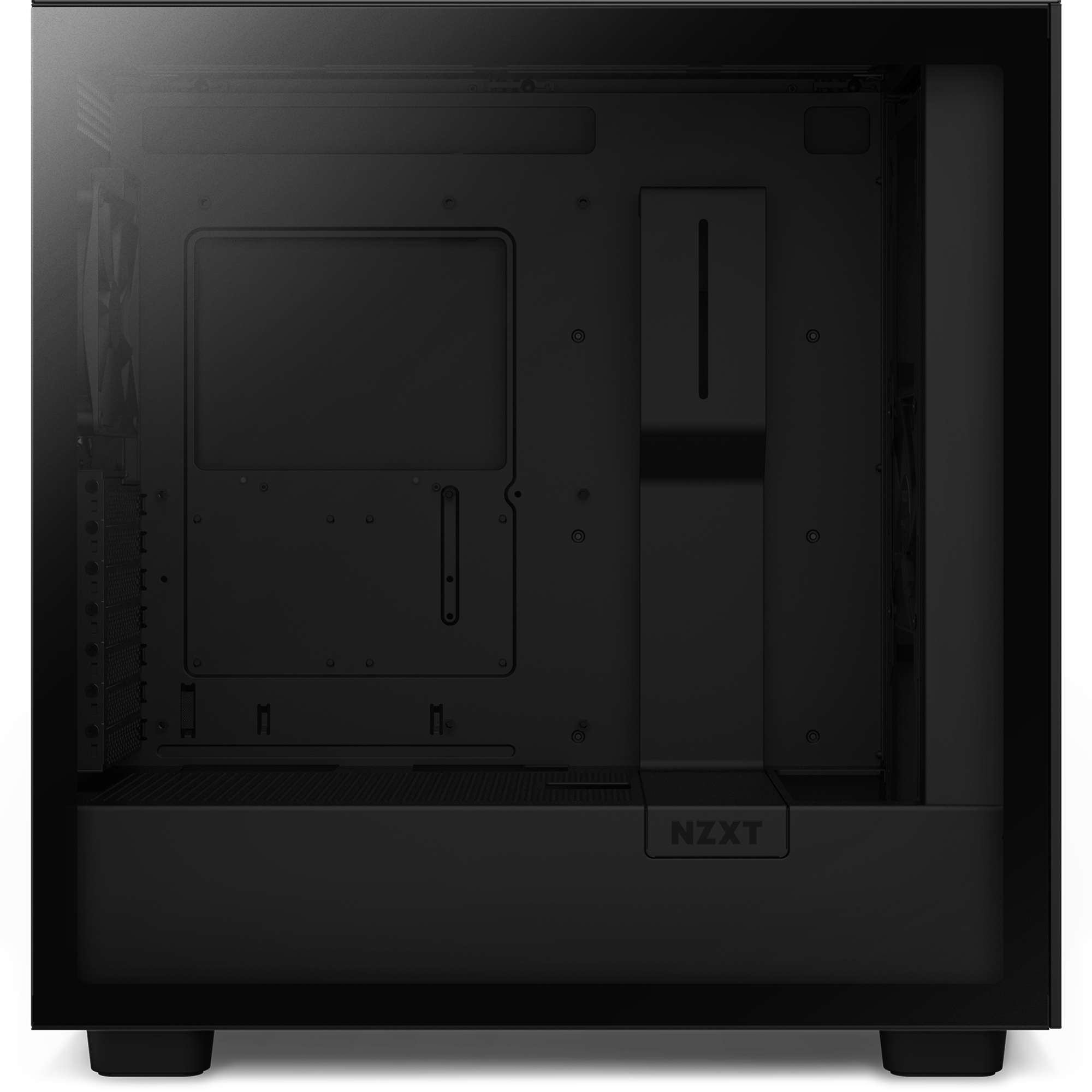 NZXT H7 Flow - CM-H71FB-01 - Boîtier PC Gaming Moyenne Tour ATX - Port I/O  USB Type-C en Façade - Panneau Latéral à Dégagement Rapide - Montage