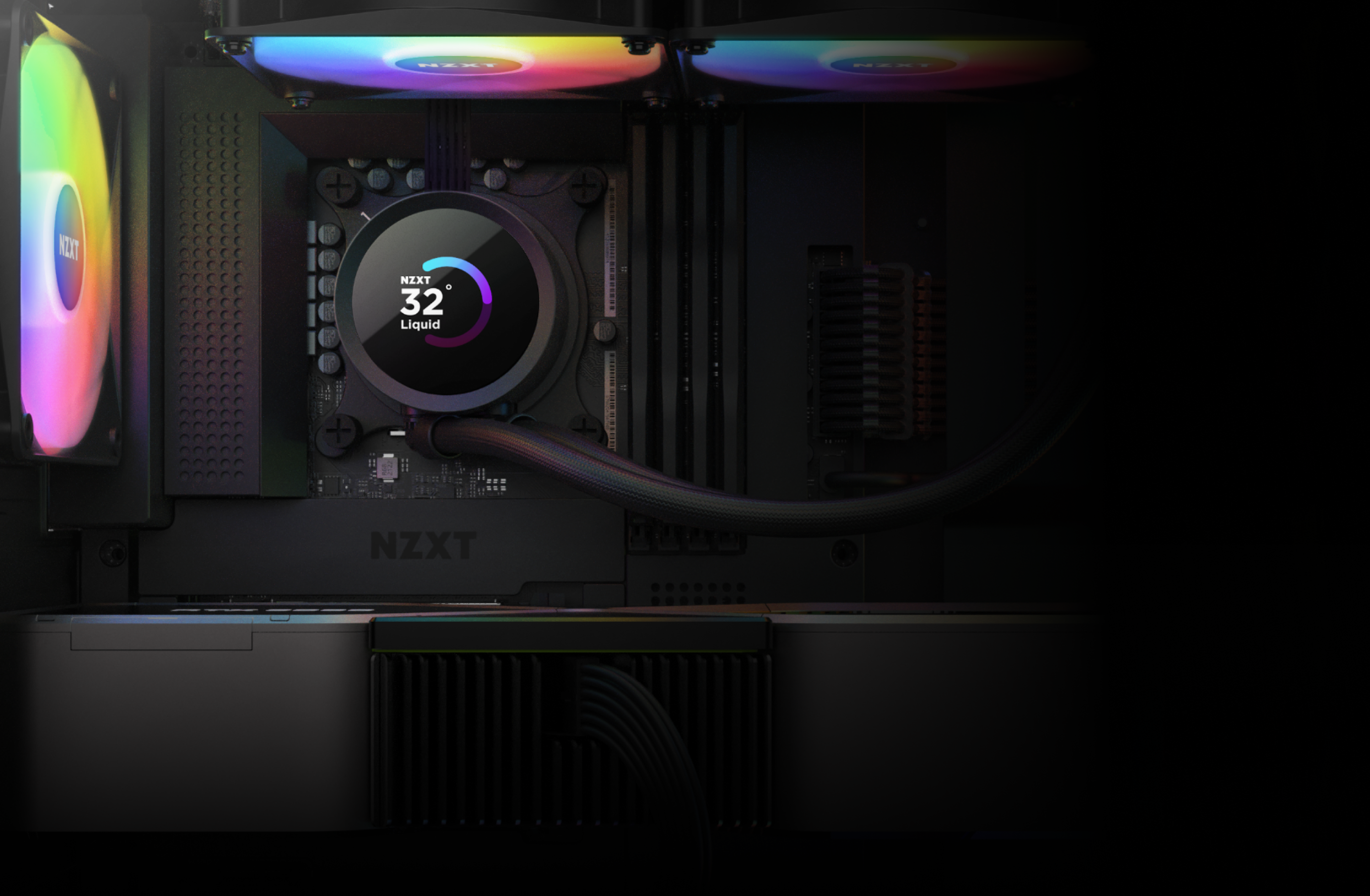 Promo Nzxt Kraken 360 Rgb  360Mm Aio Liquid Cooler With Lcd