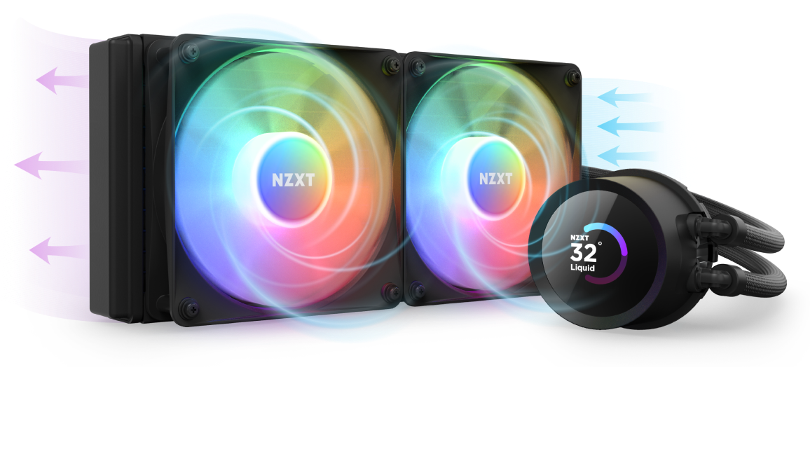 Kraken CPU Coolers 240 NZXT | | RGB PCs Gaming LCD |