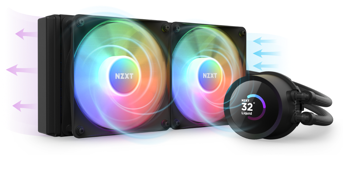 Kraken 240 RGB | LCD CPU Coolers | Gaming PCs | NZXT