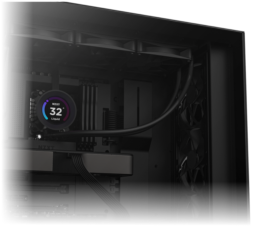 NZXT Kraken 360 Elite White RGB AIO CPU Water Cooler - 360mm