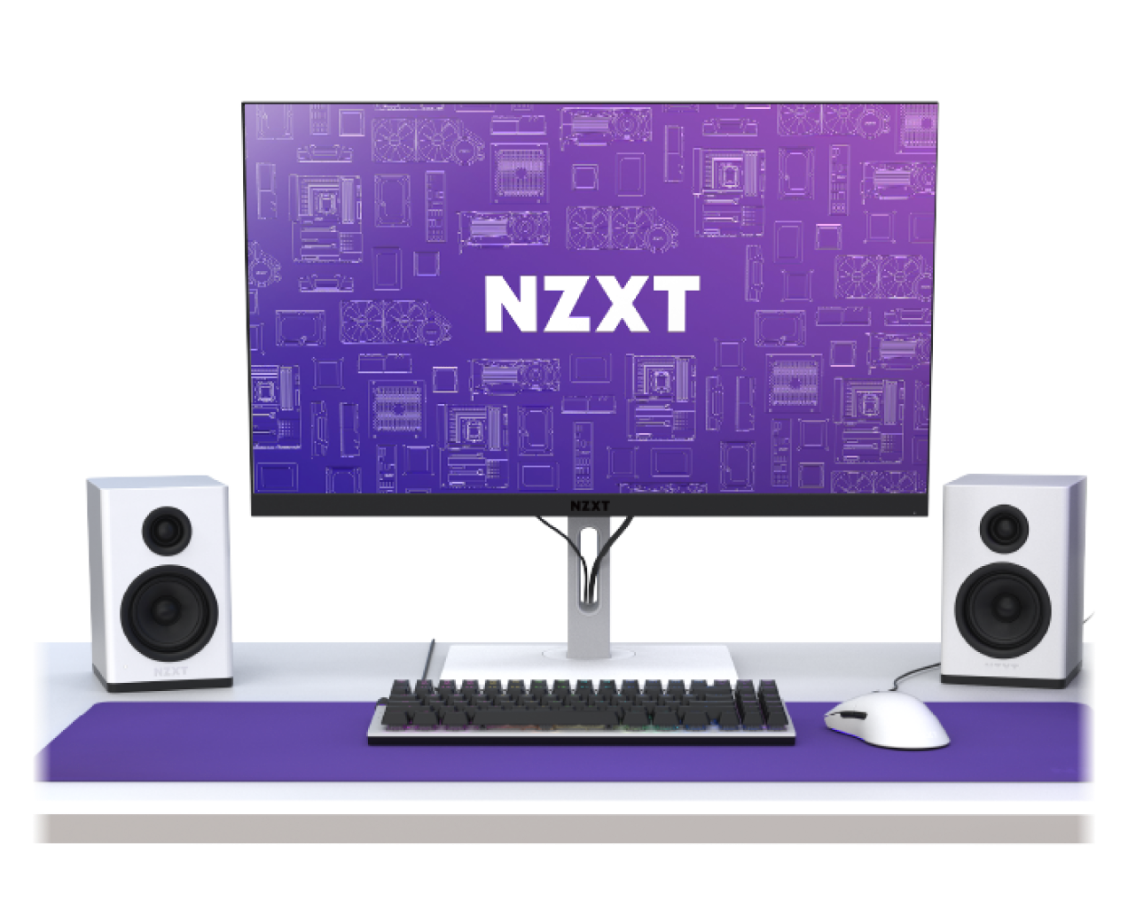 Enceintes HDR 80 W Premium pour PC, NZXT Relay