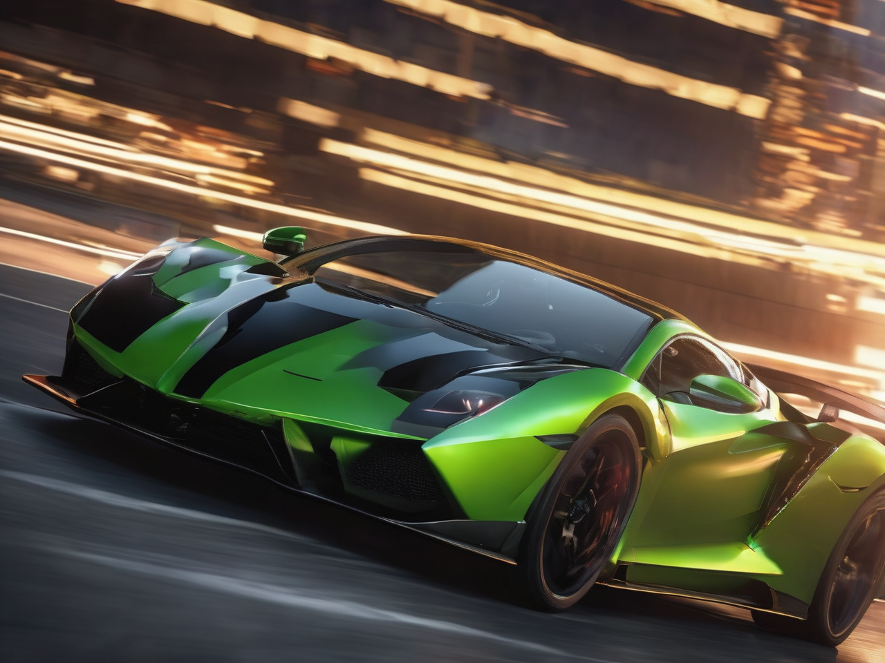 NVIDIA DLSS Racing Game